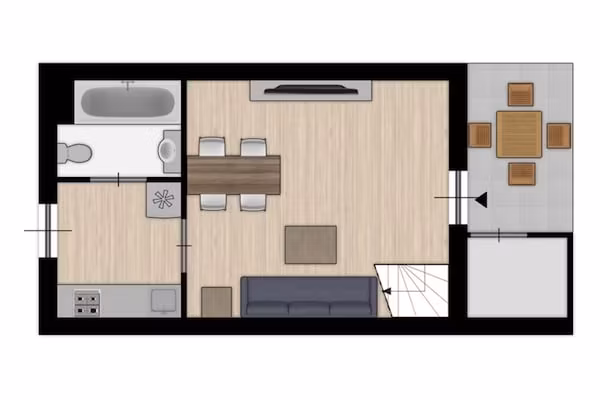 Appartement Comfort 2BR in Bruinisse - Foto 10 van 10