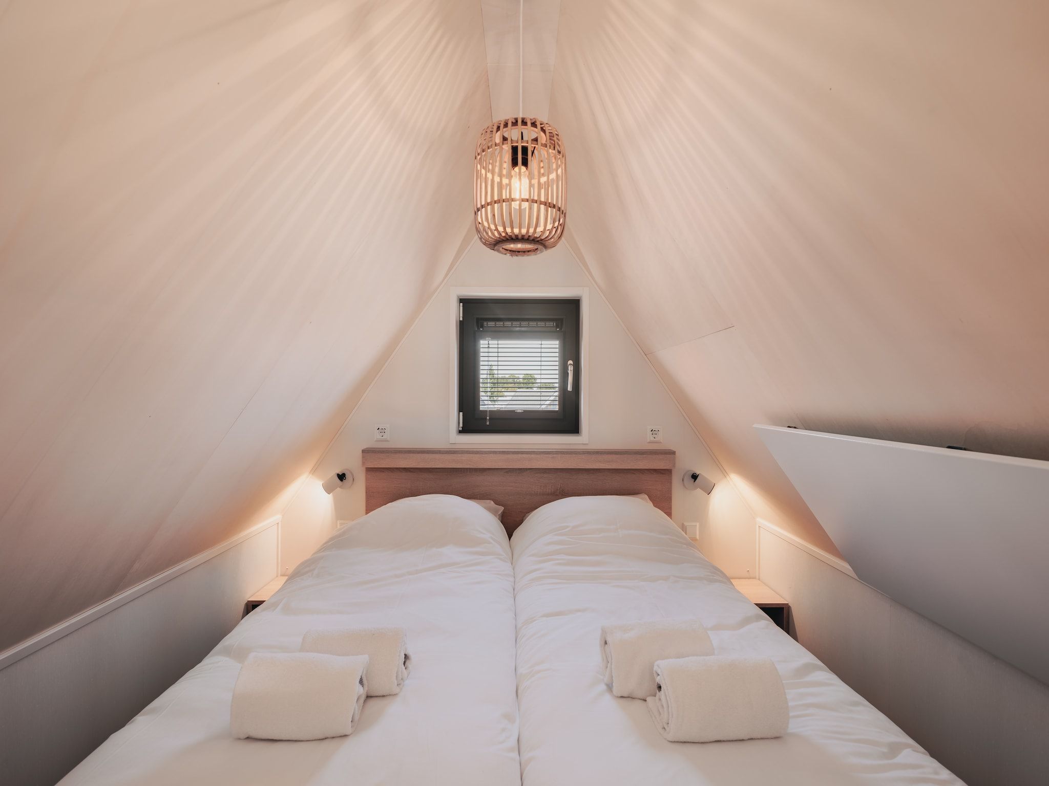 Een slaapkamer van Beach Resort Nieuwvliet-Bad 17 in Nieuwvliet-Bad