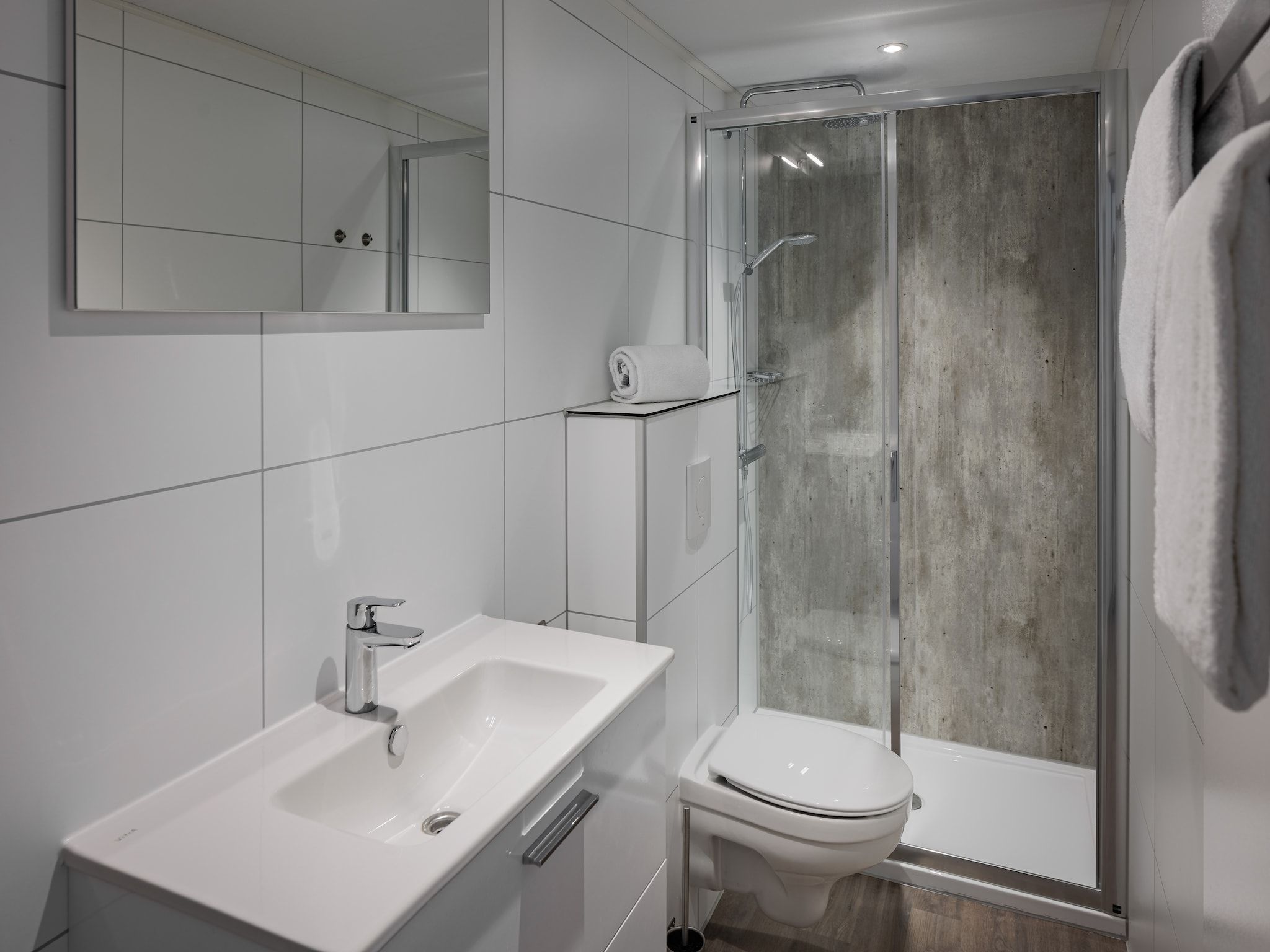 De badkamer van Beach Resort Nieuwvliet-Bad 17 in Nieuwvliet-Bad