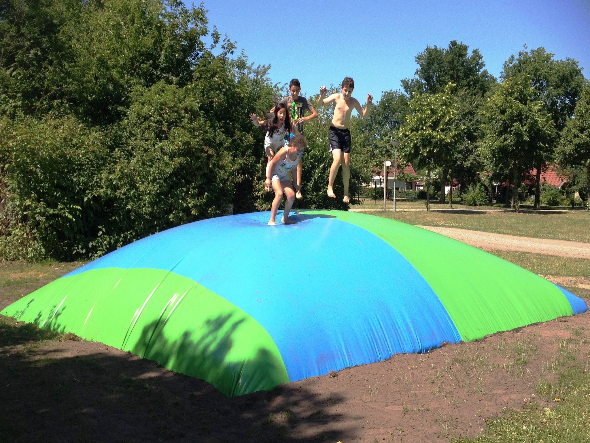 Parkfaciliteiten bij Recreatiepark Tolplas 19 in Hoge Hexel