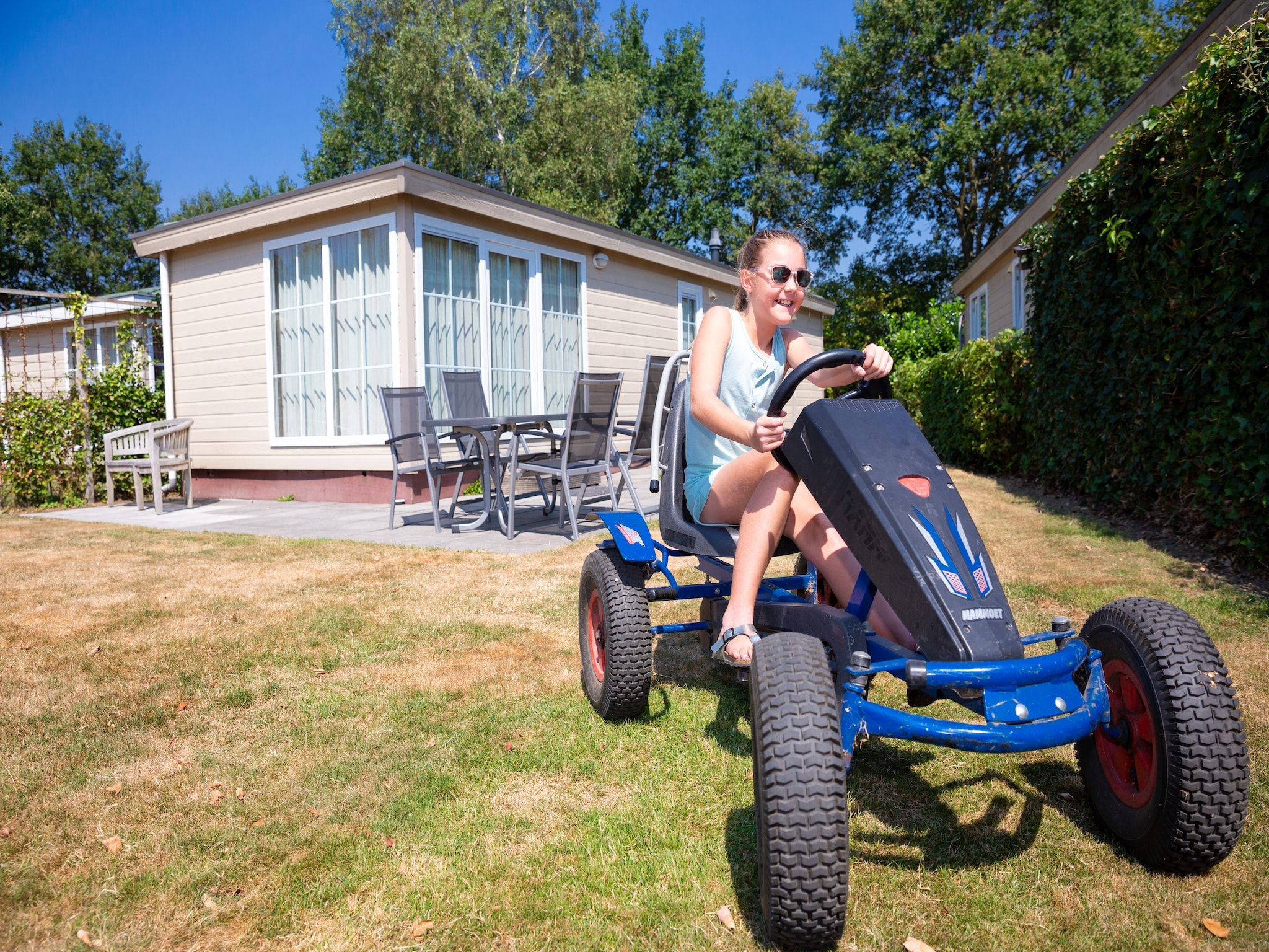 Parkfaciliteiten bij Recreatiepark Tolplas 19 in Hoge Hexel