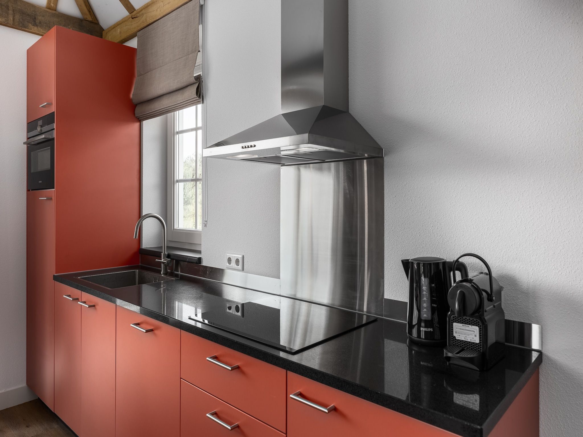 De keuken van Vakantiepark De Heihorsten 3 in Someren