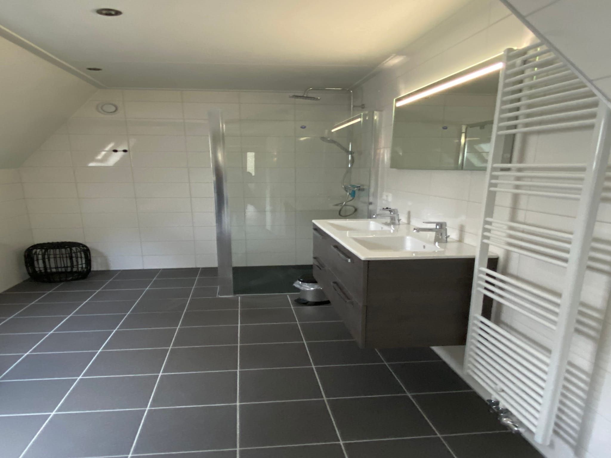 De badkamer van Vakantiepark de Katjeskelder 21 in Oosterhout