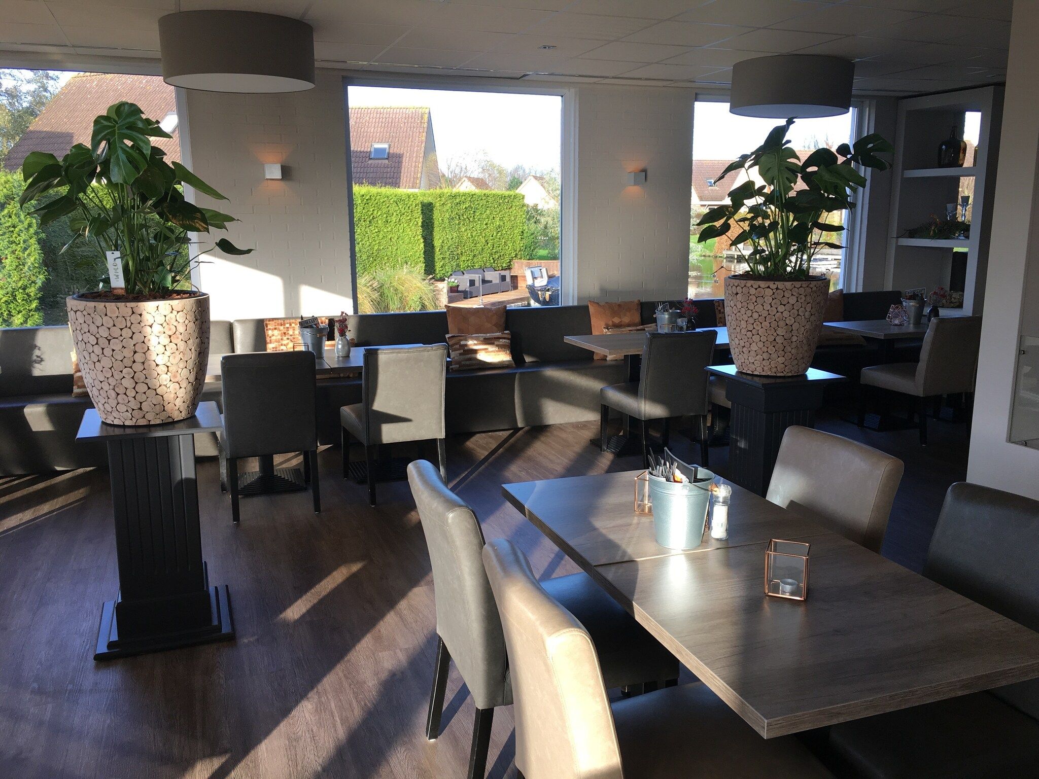 Parkfaciliteiten bij Watervilla 6 in Medemblik