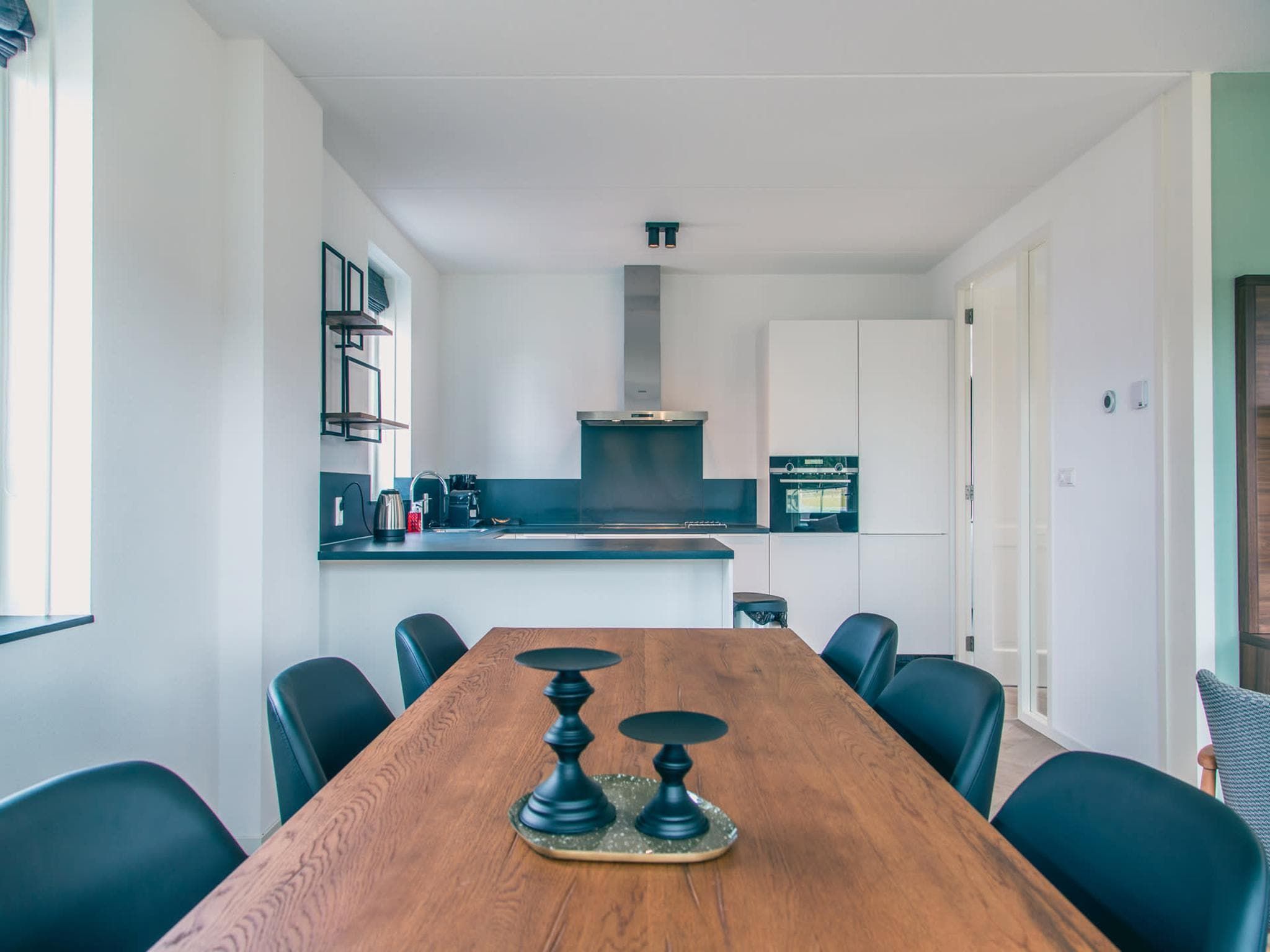 De keuken van Watervilla 8 in Medemblik