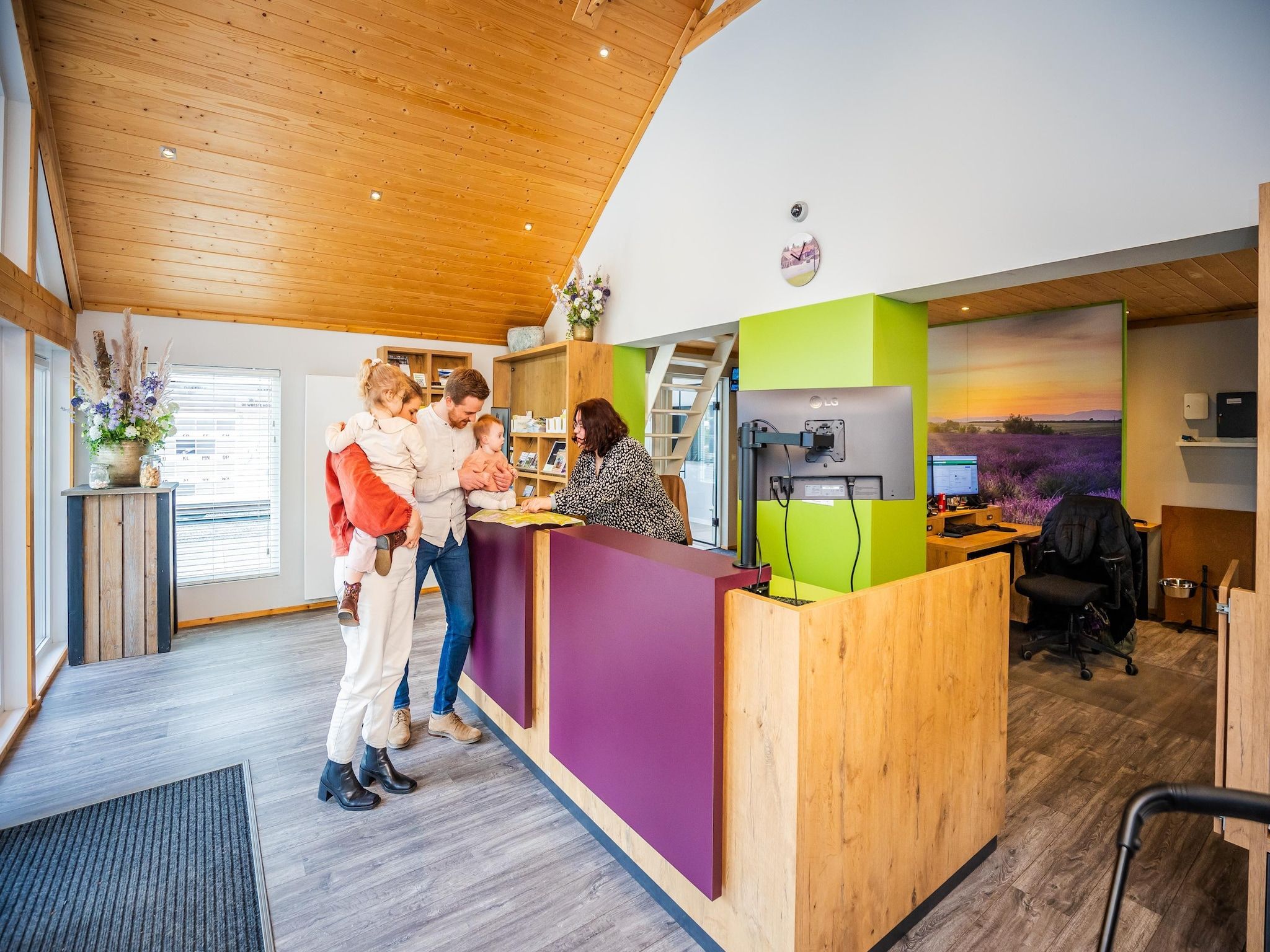 Parkfaciliteiten bij Vakantiepark De Rimboe & De Woeste Hoogte 27 in Hoenderloo