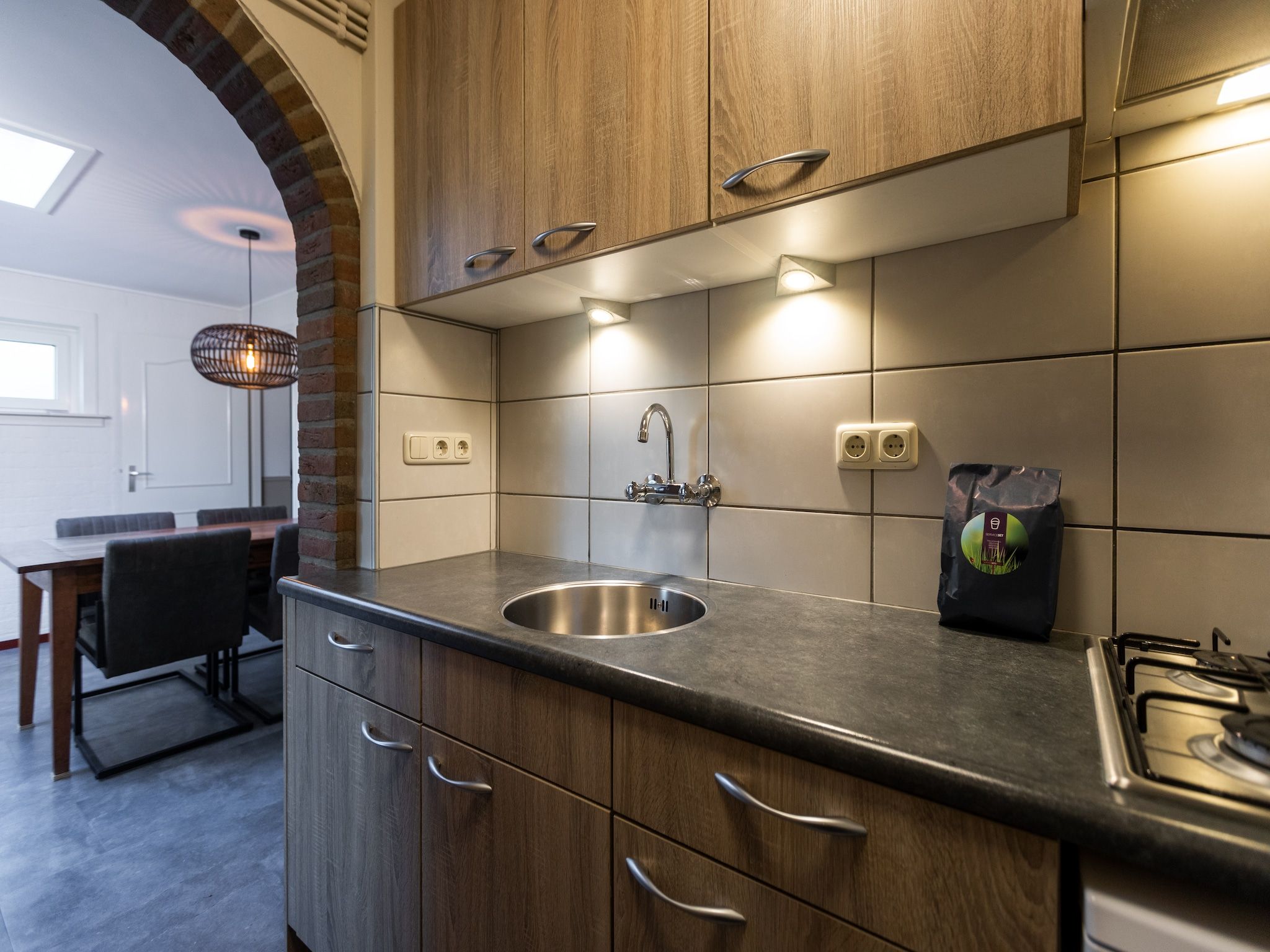 De keuken van Vakantie bij Meeussen - Schuttersoord 4 in Mook