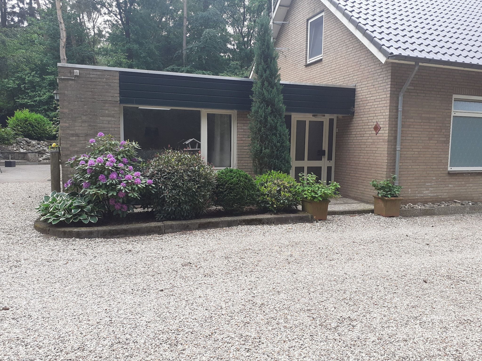 De buitenkant van Vakantie bij Meeussen - Schuttersoord 4 in Mook