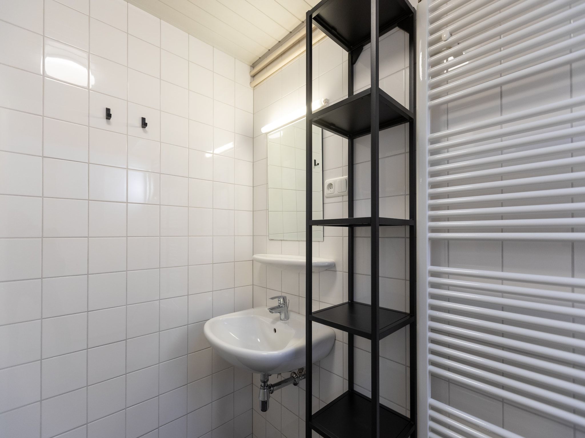 De badkamer van Vakantie bij Meeussen - Schuttersoord 4 in Mook