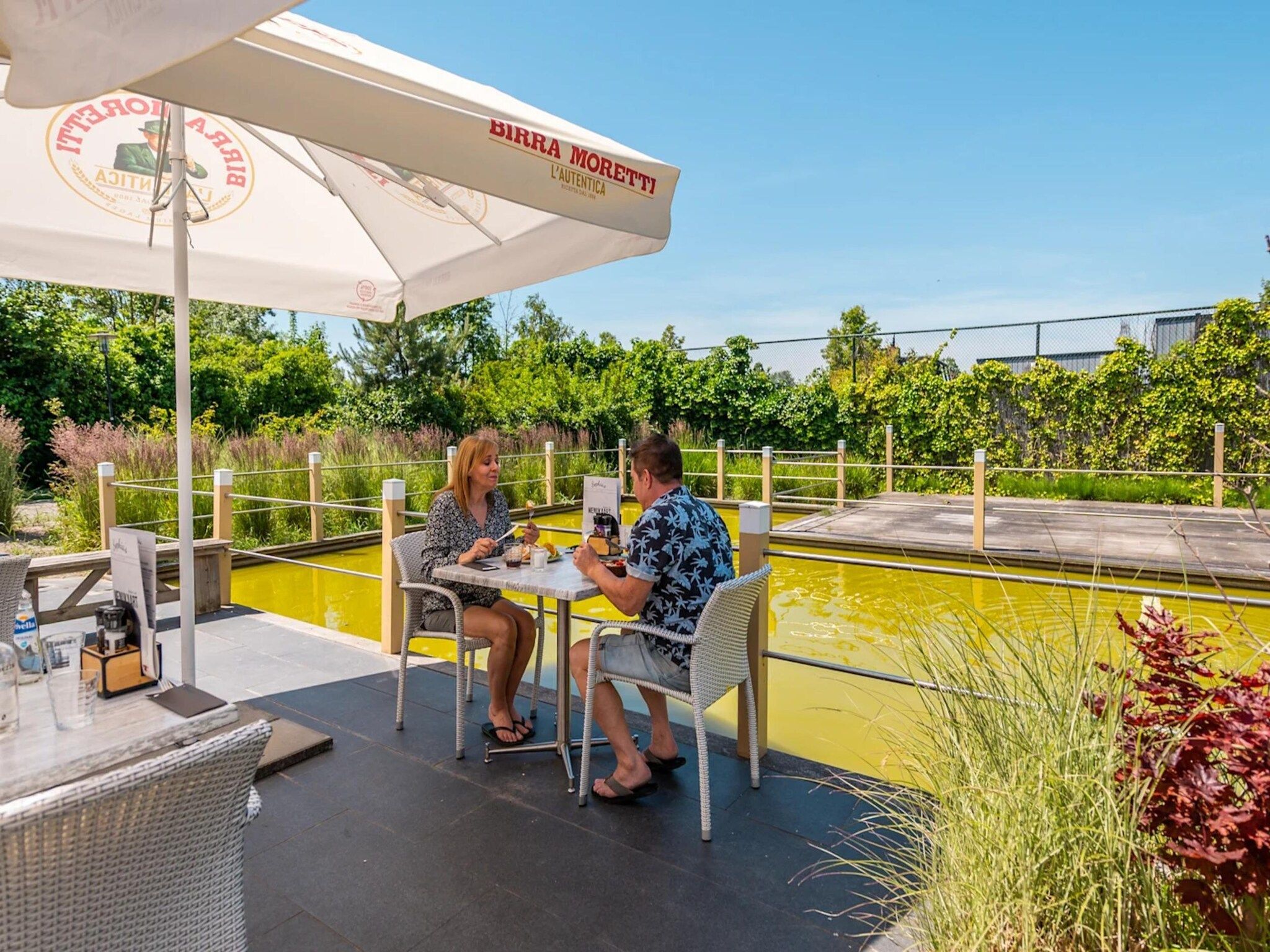 Parkfaciliteiten bij Cabana 4 in Breskens