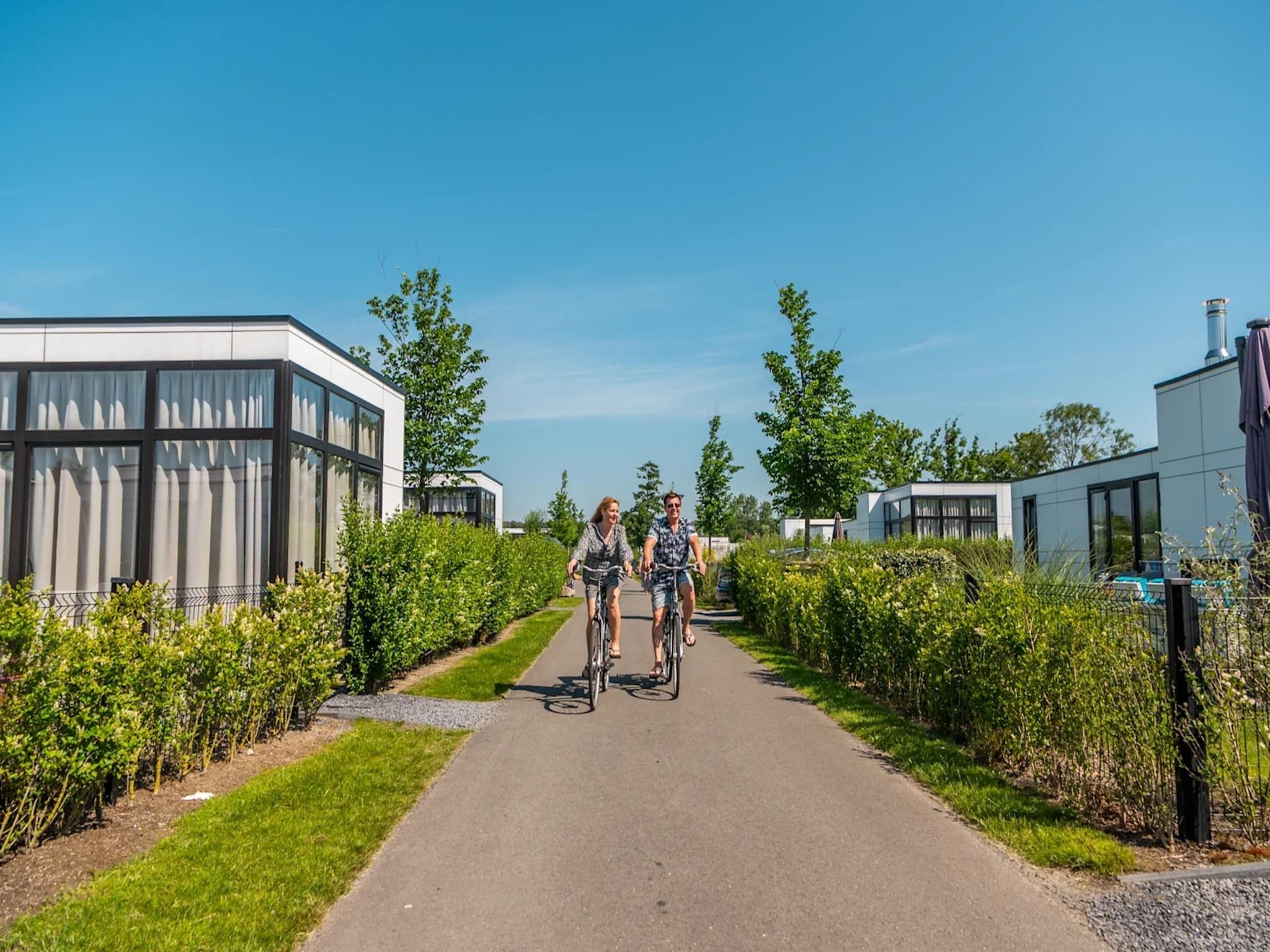 Parkfaciliteiten bij Veranda 4 in Breskens