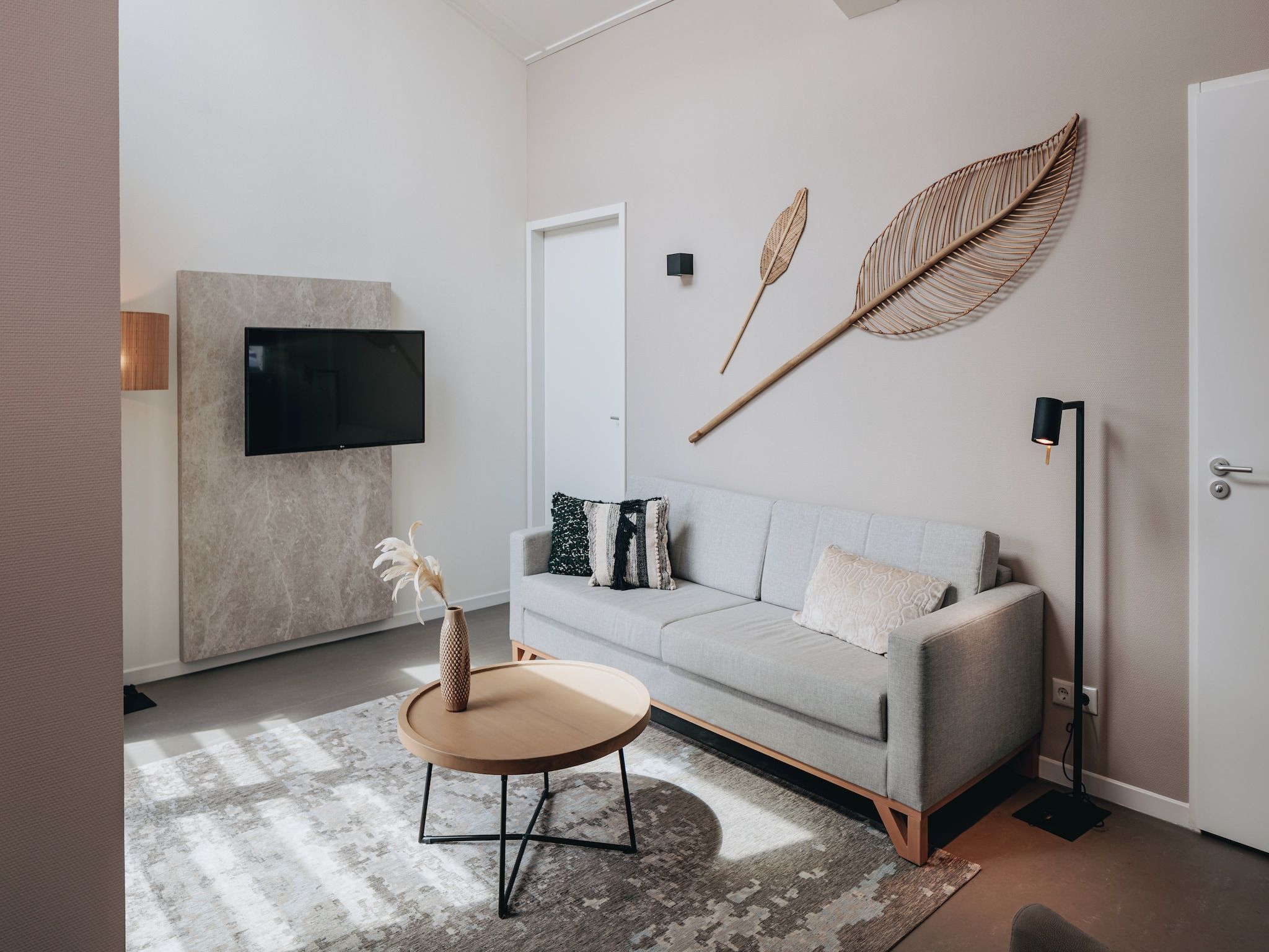 De woonkamer van Vakantiepark Zeebad 11 in Breskens