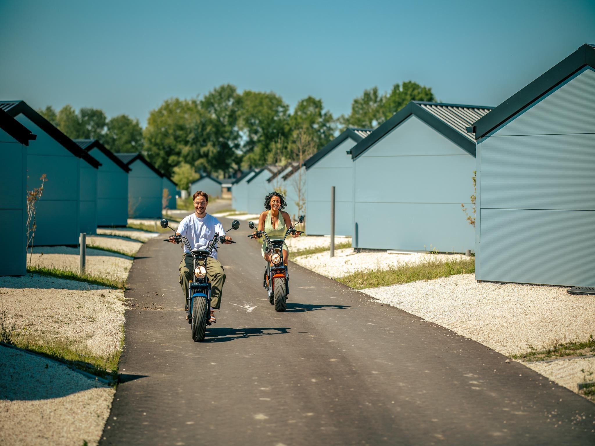Parkfaciliteiten bij Just Nature 4 in Kampen