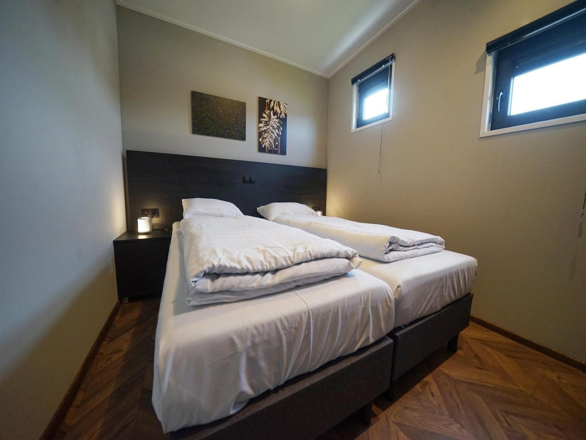 Een slaapkamer van Just Nature 6 in Kampen