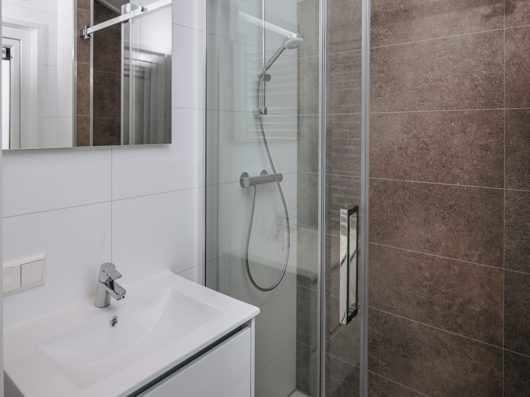 De badkamer van Vakantiepark Giethoorn 11 in Giethoorn