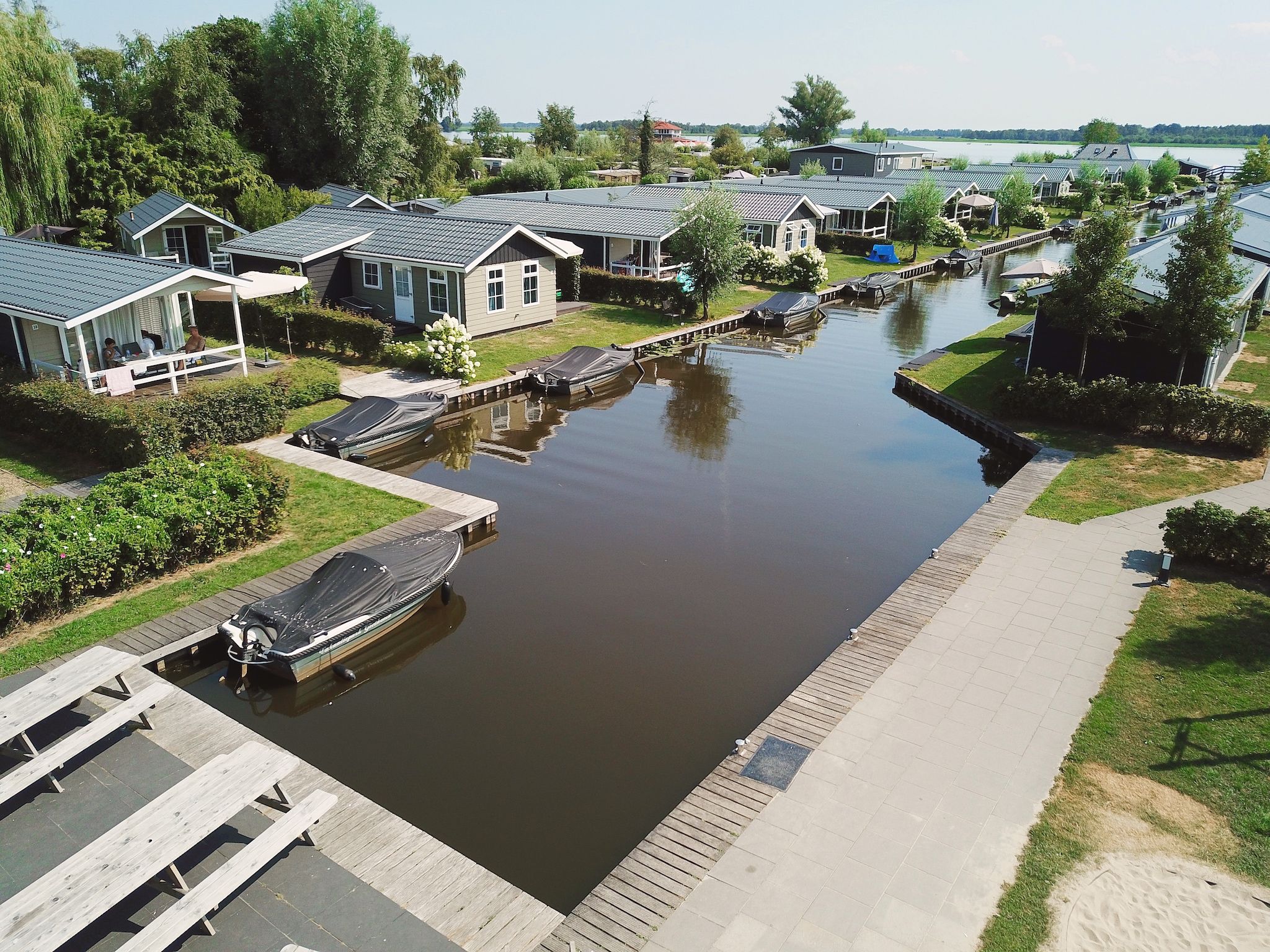 Parkfaciliteiten bij Vakantiepark Giethoorn 12 in Giethoorn
