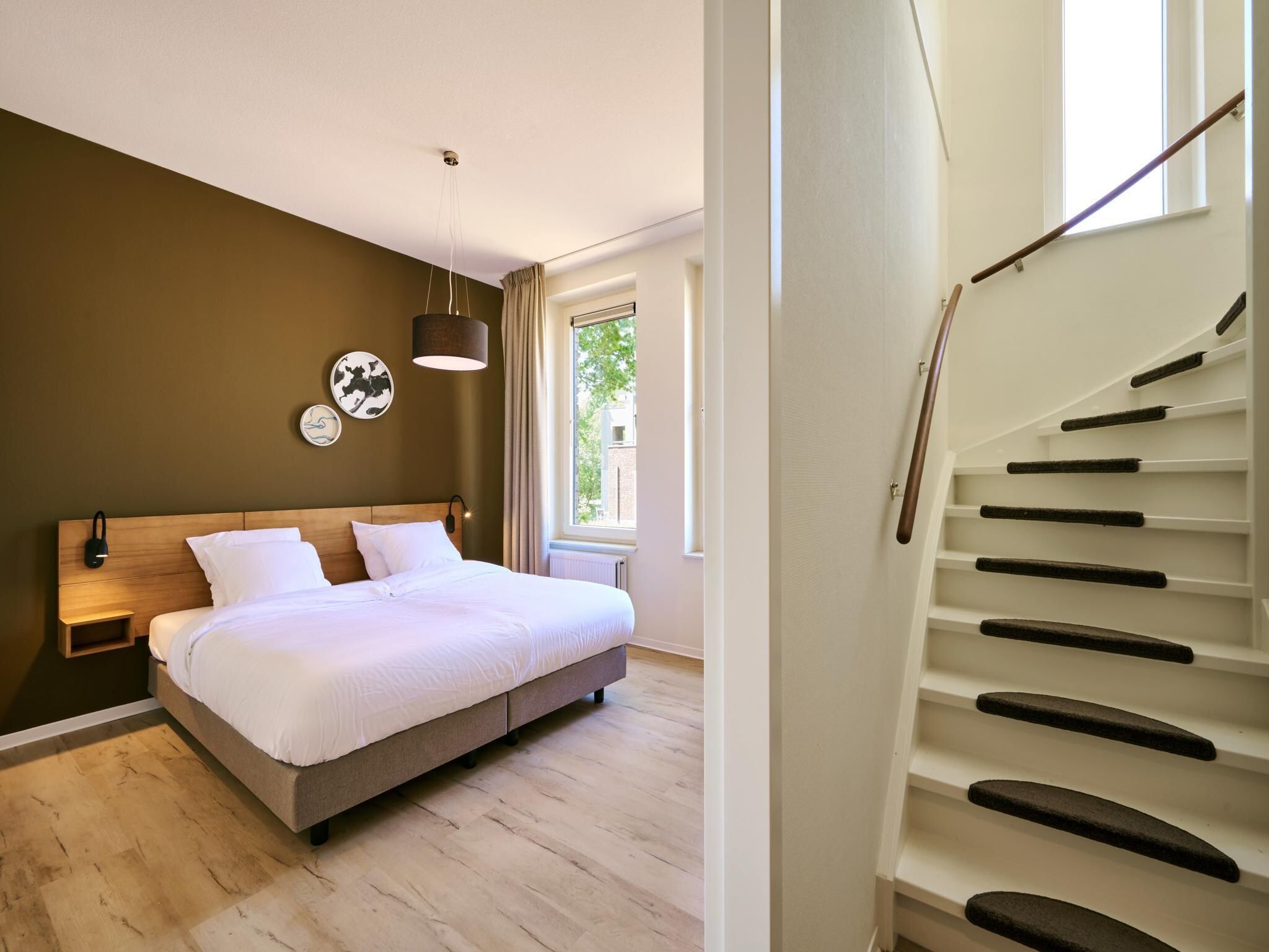 Een slaapkamer van Resort Maastricht 34 in Maastricht