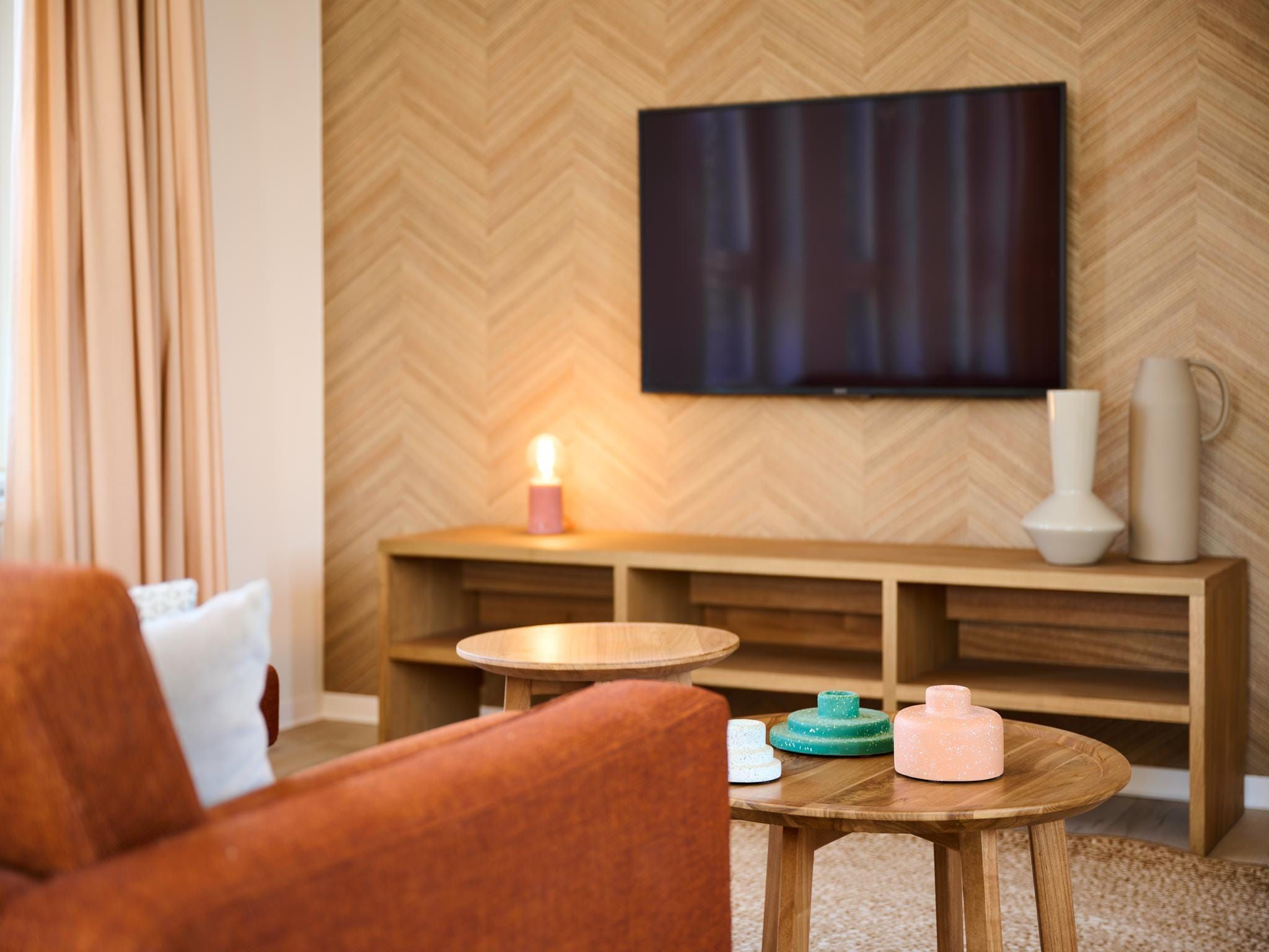 De woonkamer van Resort Maastricht 34 in Maastricht