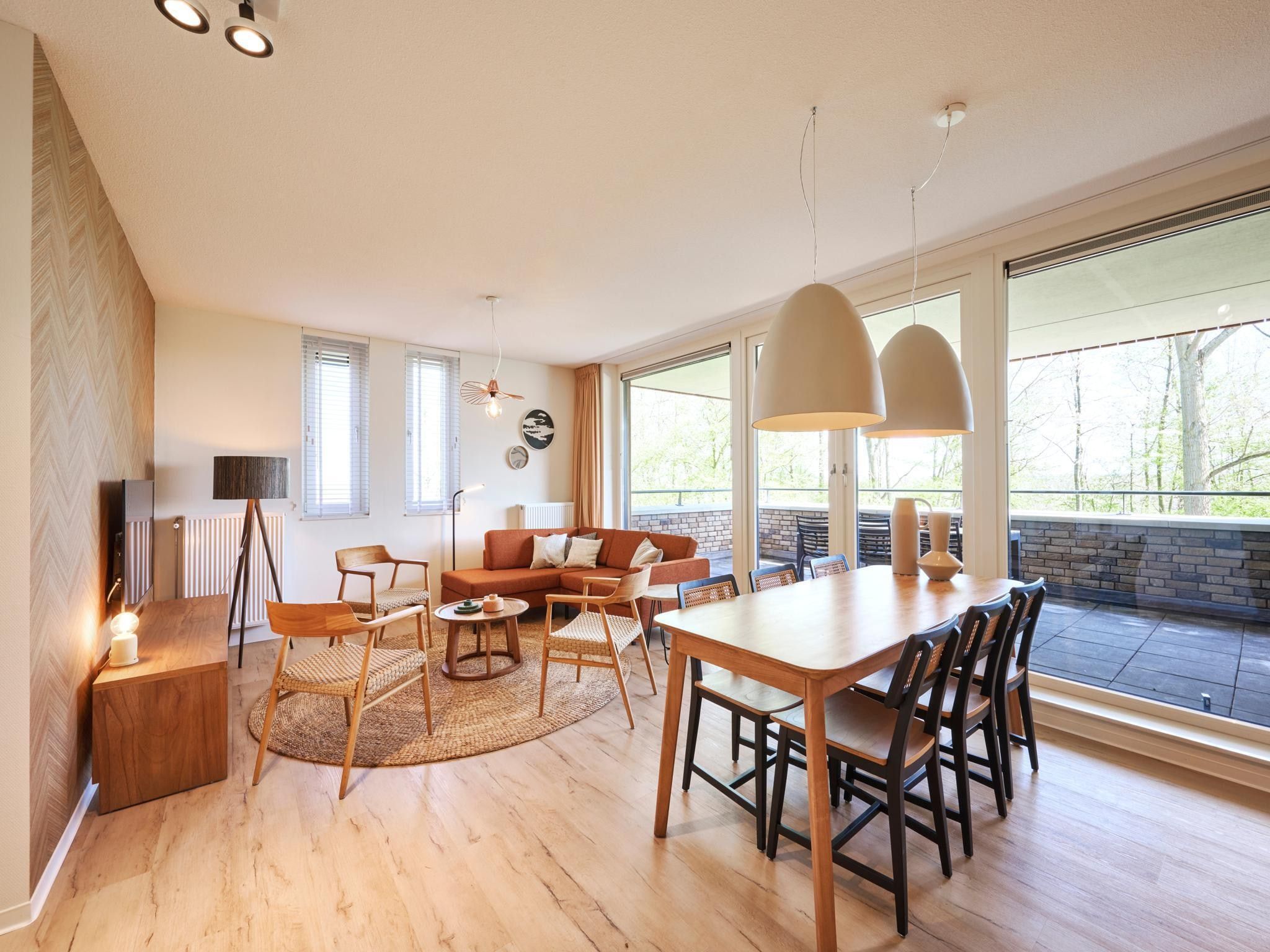 De eetkamer van Resort Maastricht 35 in Maastricht