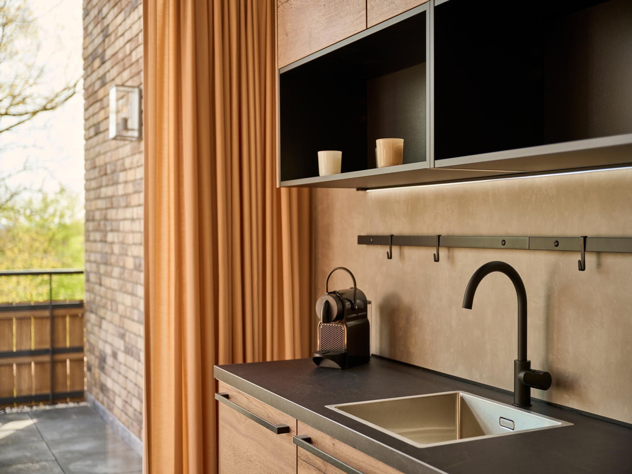 De keuken van Resort Maastricht 36 in Maastricht