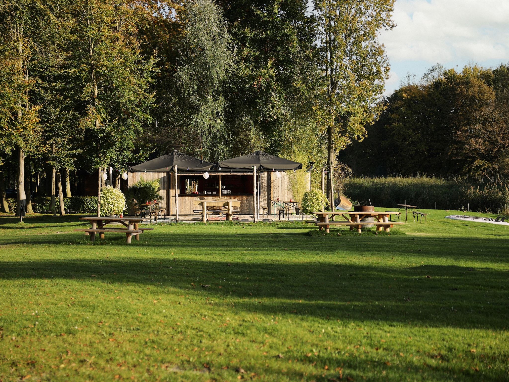 Parkfaciliteiten bij Resort de Parel 1 in Zeewolde