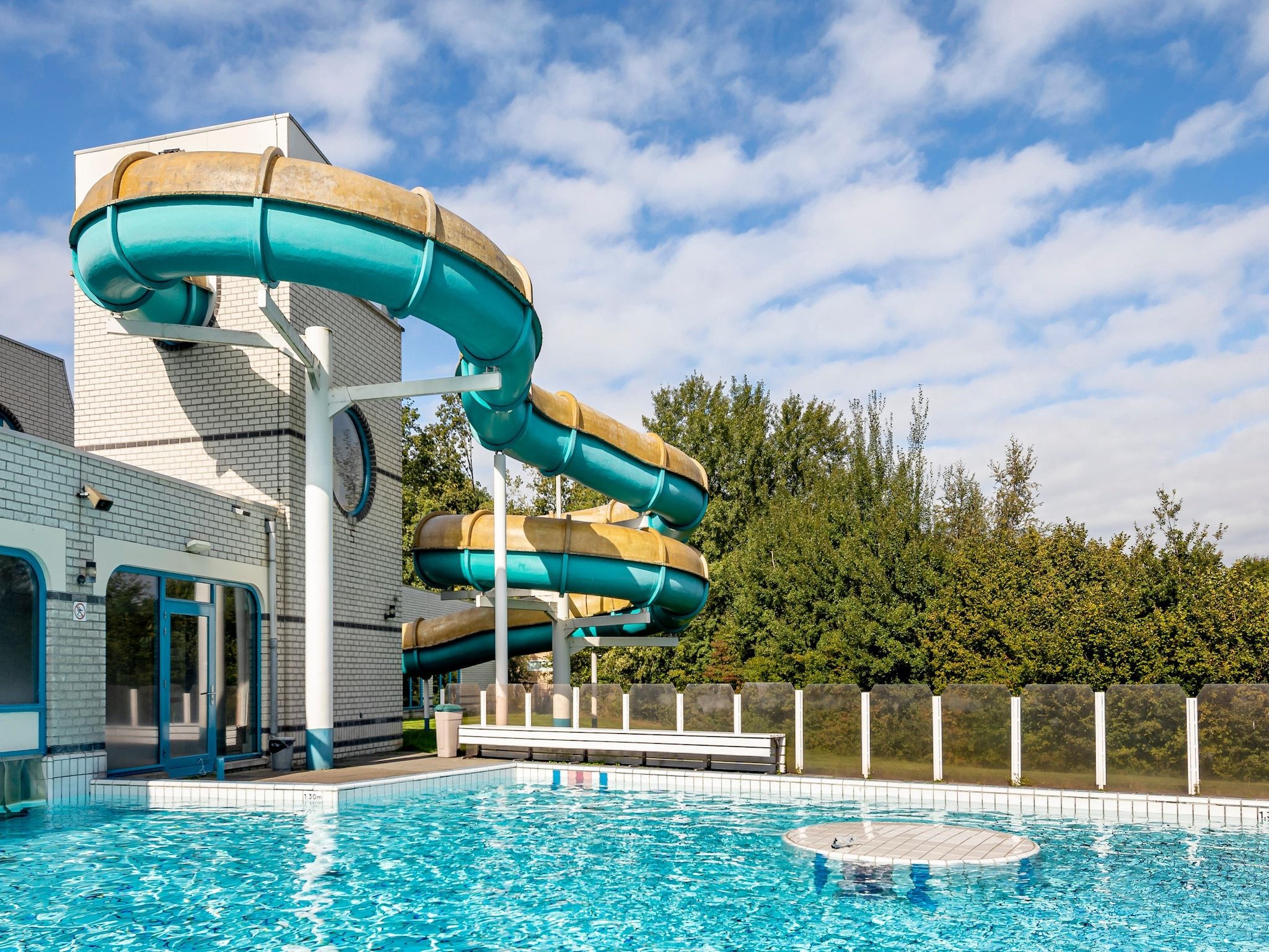 Parkfaciliteiten bij Vakantiepark Hunzedal 16 in Borger