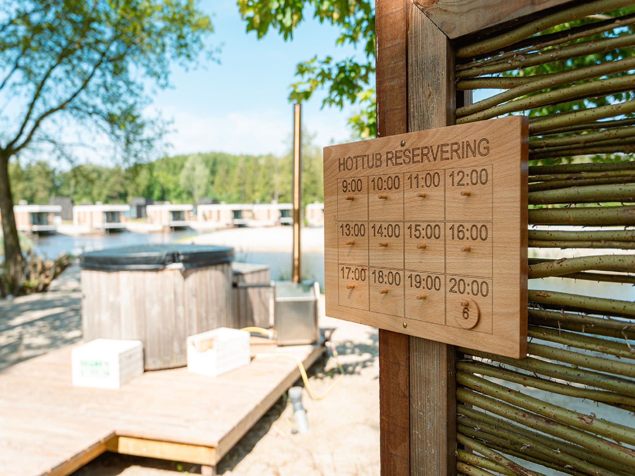 Parkfaciliteiten bij Resort de Parel 3 in Zeewolde