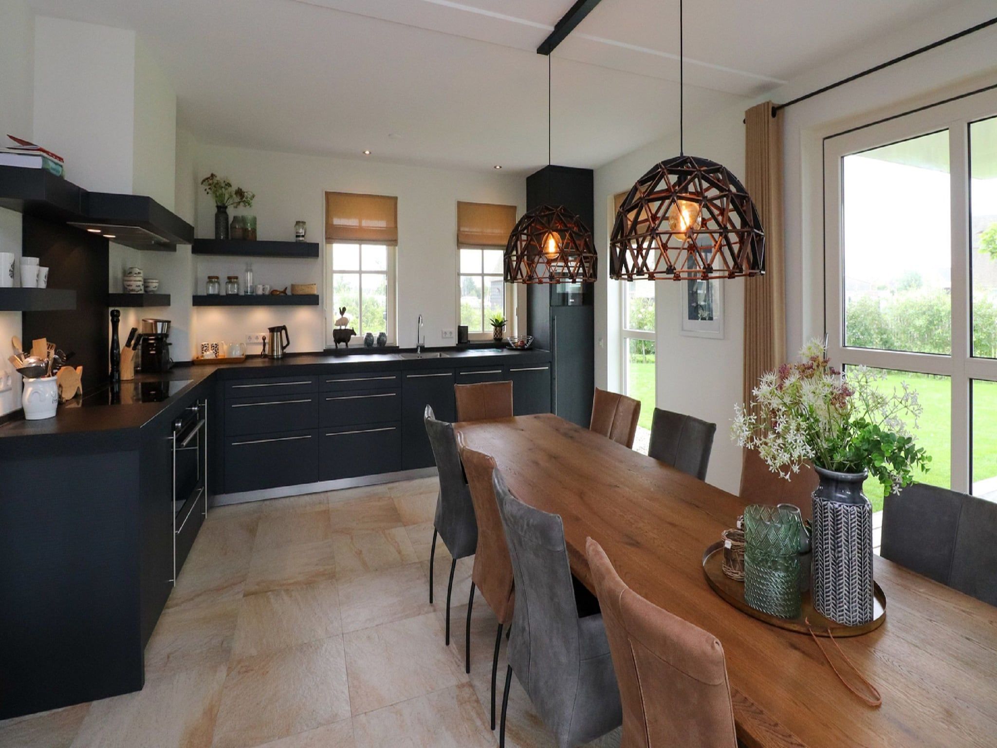 De keuken van Friese Meren Villa's 16 in Delfstrahuizen