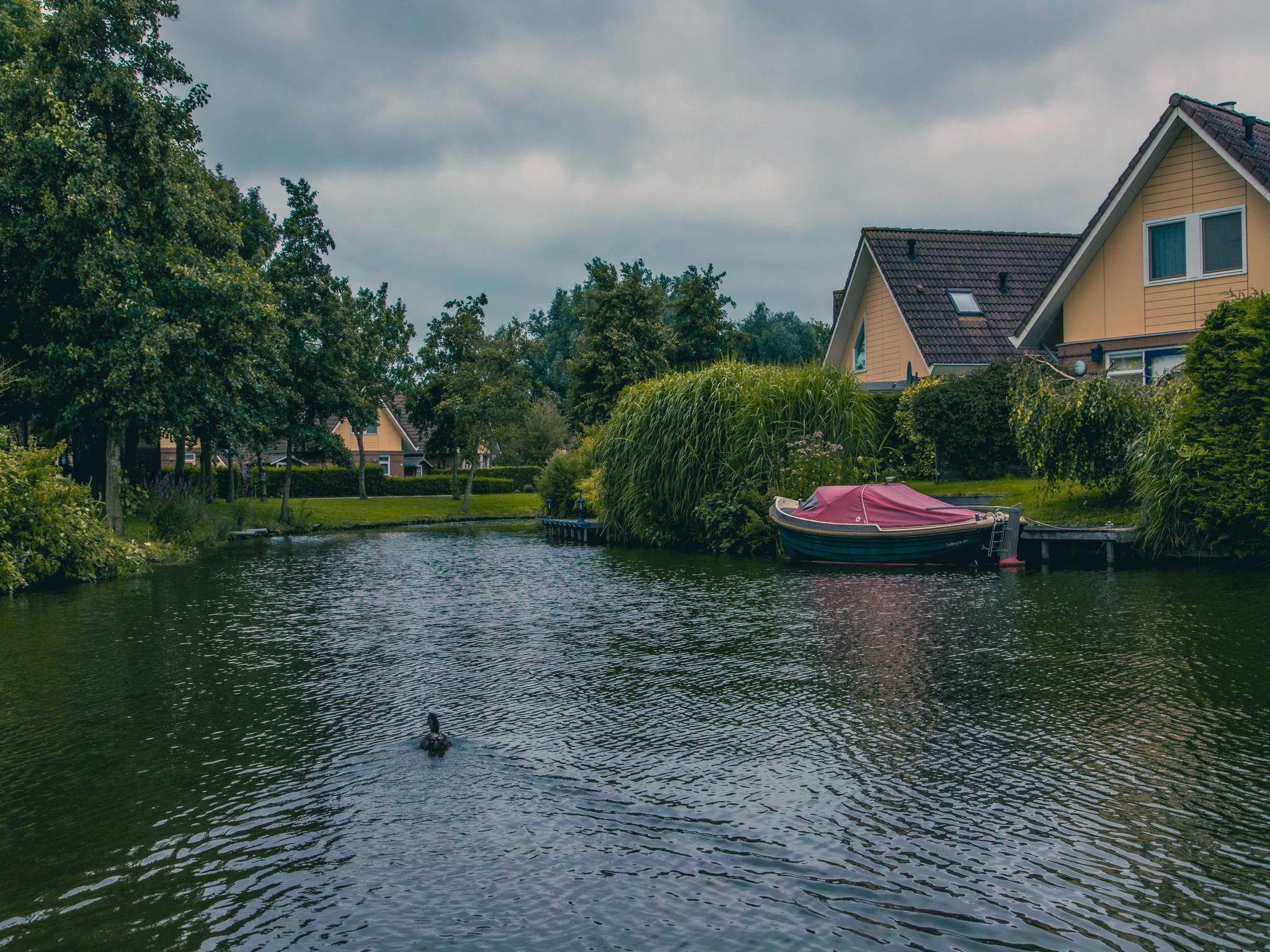 Parkfaciliteiten bij Dijkvilla 6 in Medemblik