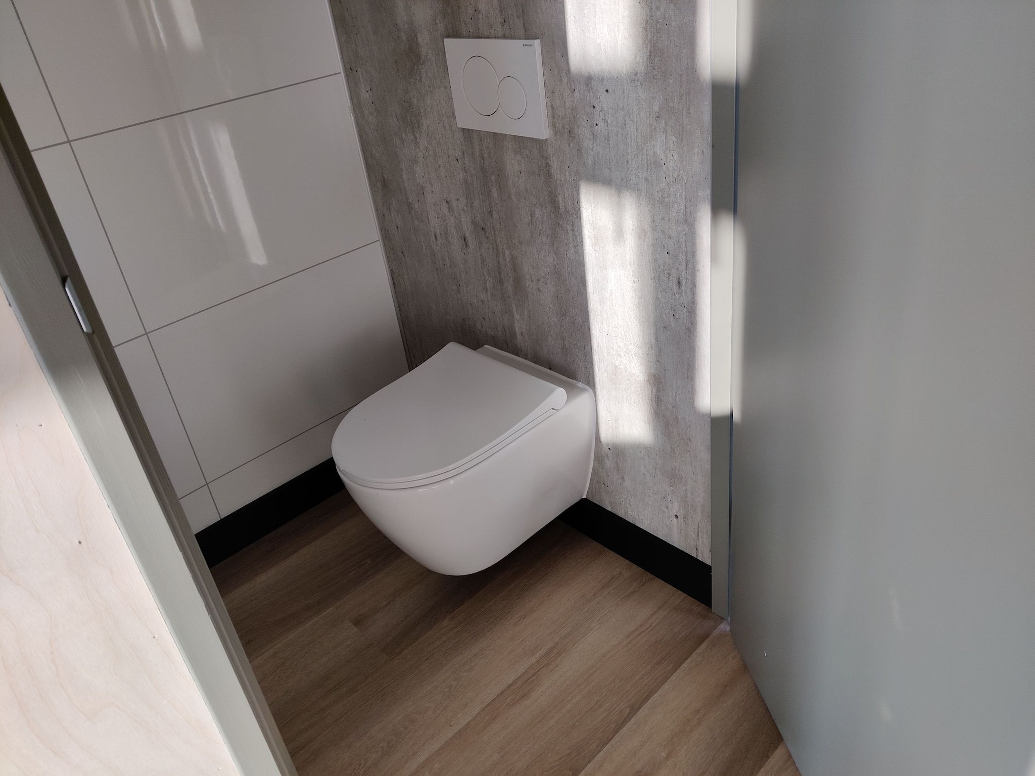 De badkamer van Vakantiepark Eigen Wijze 12 in Bant