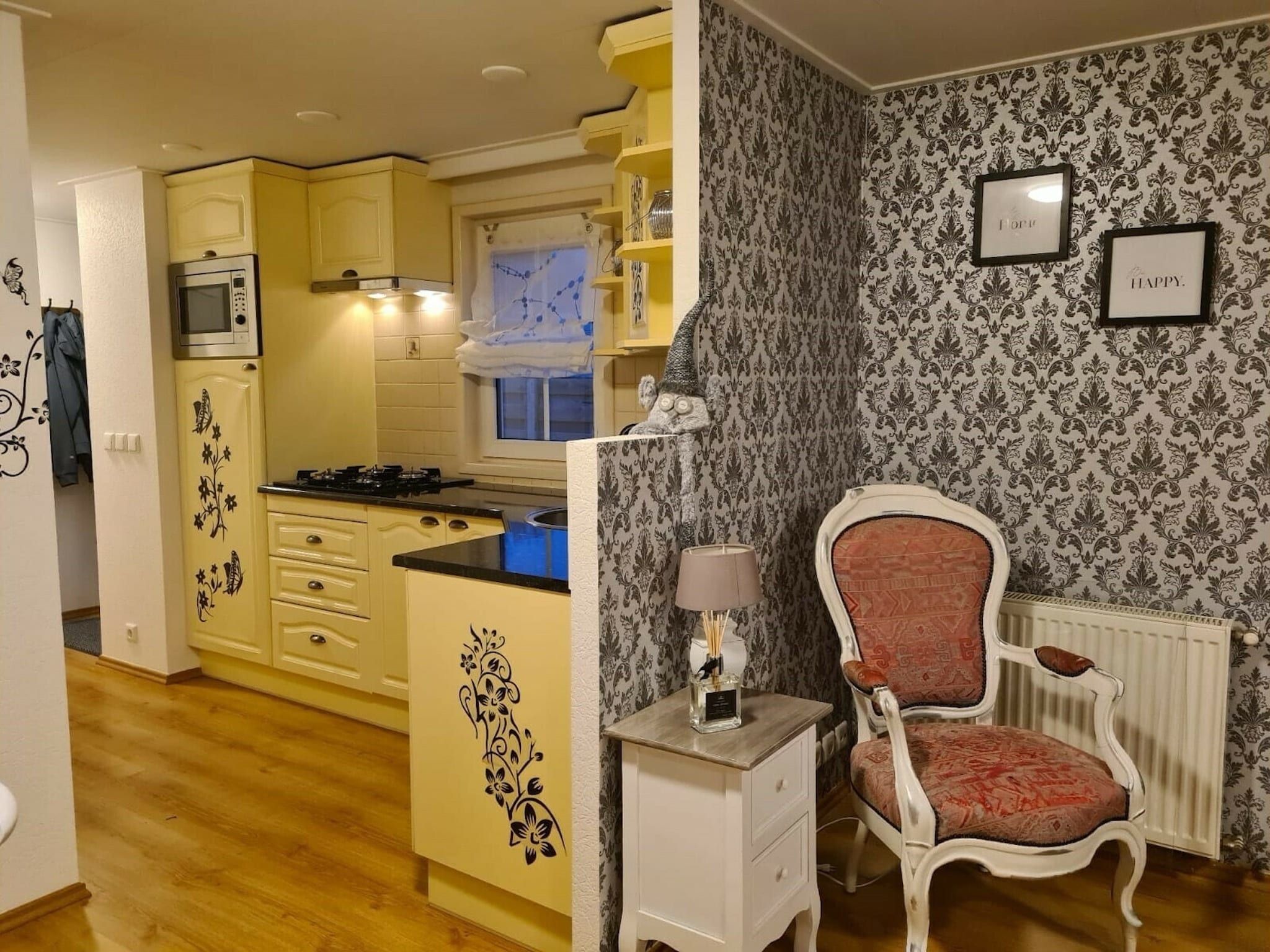 De keuken van Recreatiepark Rhederlaagse Meren 1 in Lathum