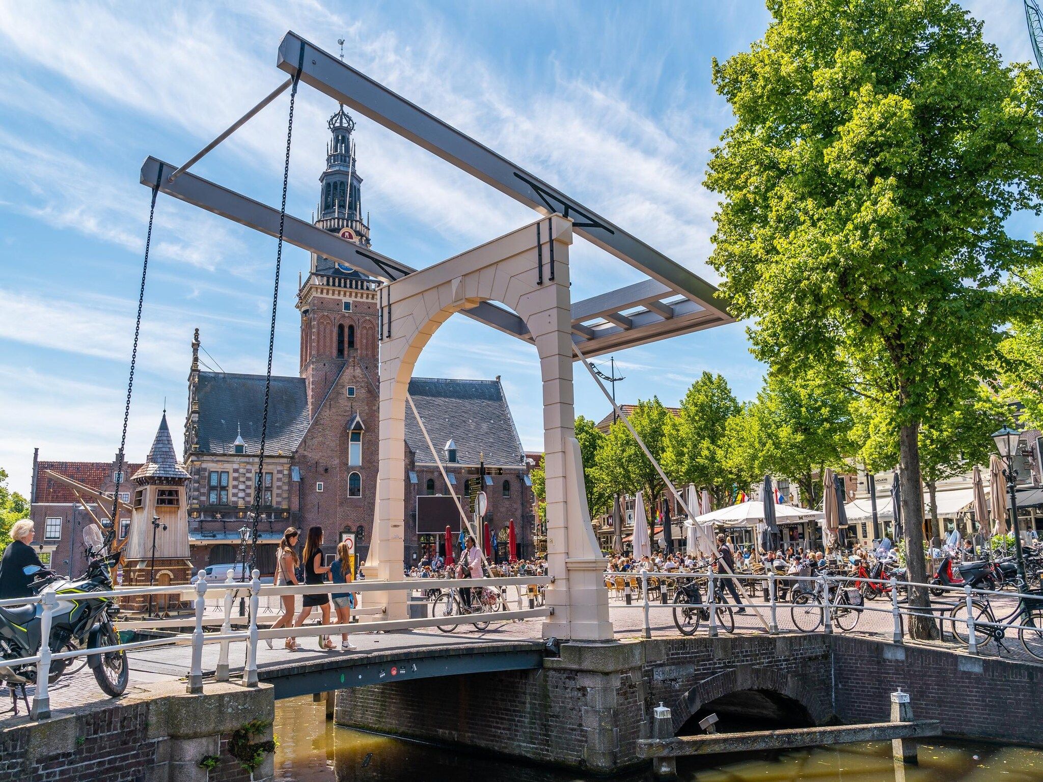 De omgeving van 	De Rijp met Sauna  6 personen in West-Graftdijk