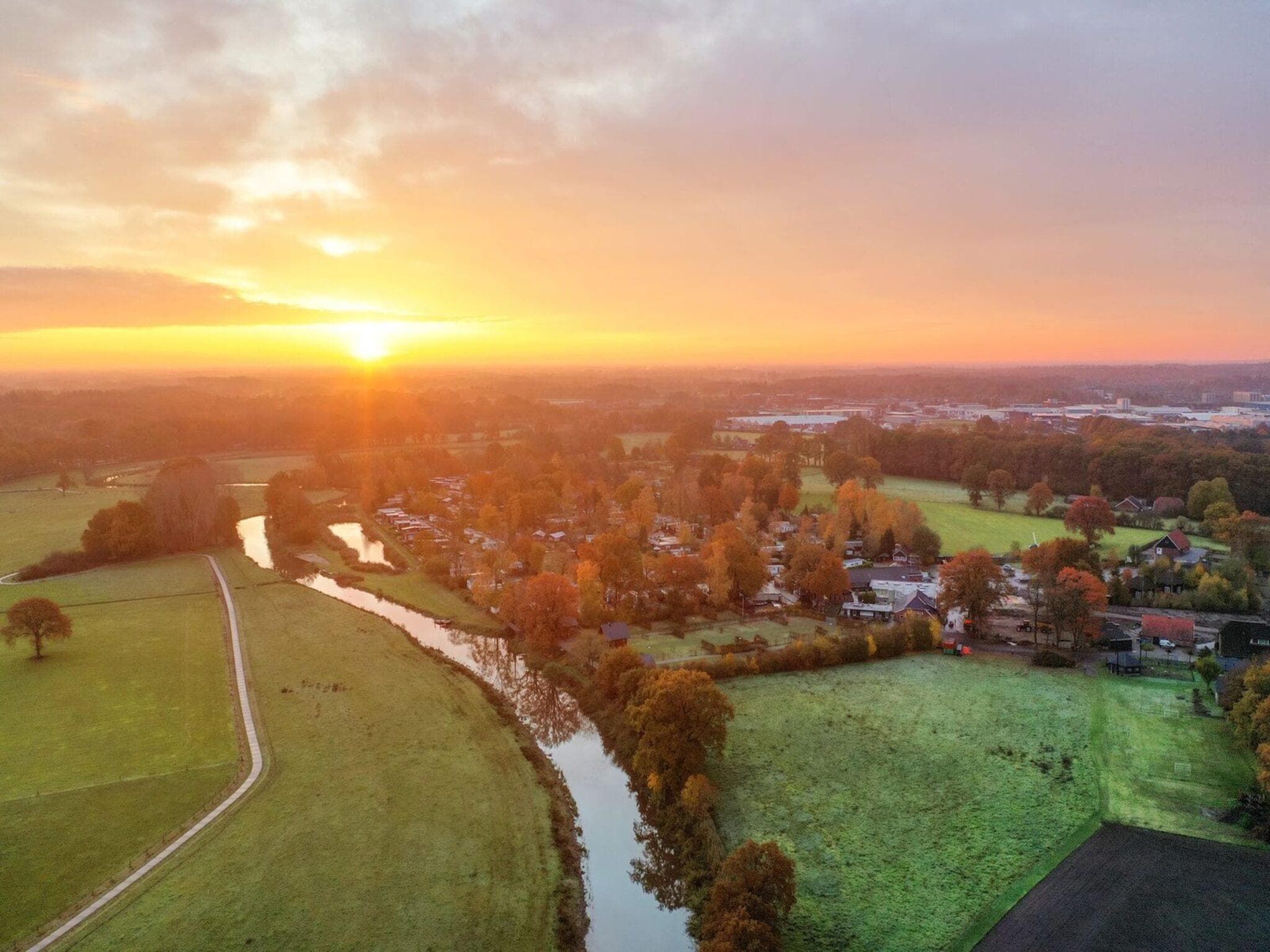 De omgeving van Vakantiepark Mölke 30 in Zuna