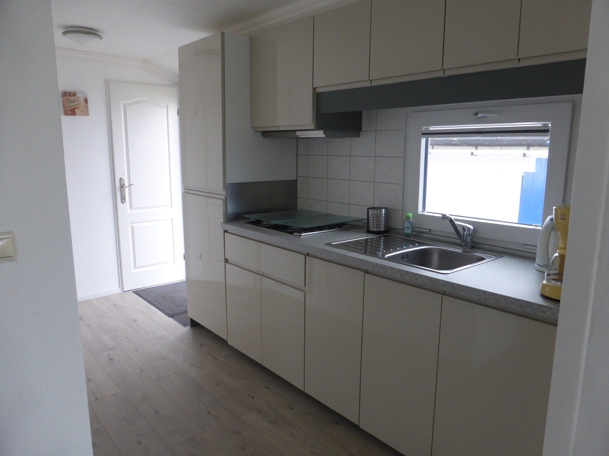 De keuken van Recreatiepark Rhederlaagse Meren 3 in Lathum