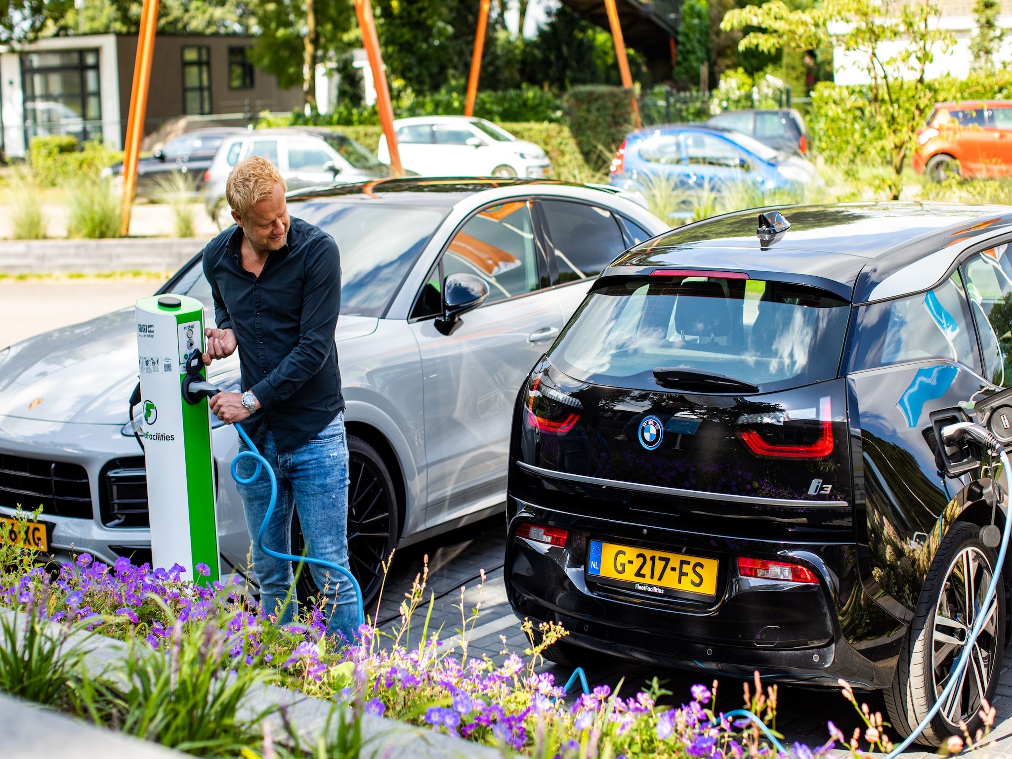 Parkfaciliteiten bij Recreatiepark Rhederlaagse Meren 4 in Lathum