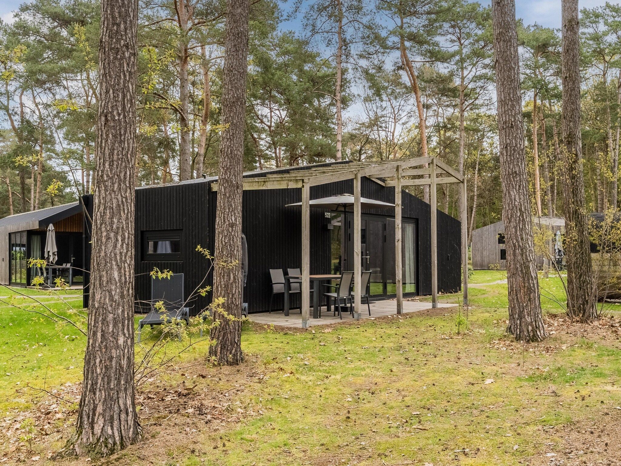 De buitenkant van Bospark 't Wolfsven 17 in Mierlo