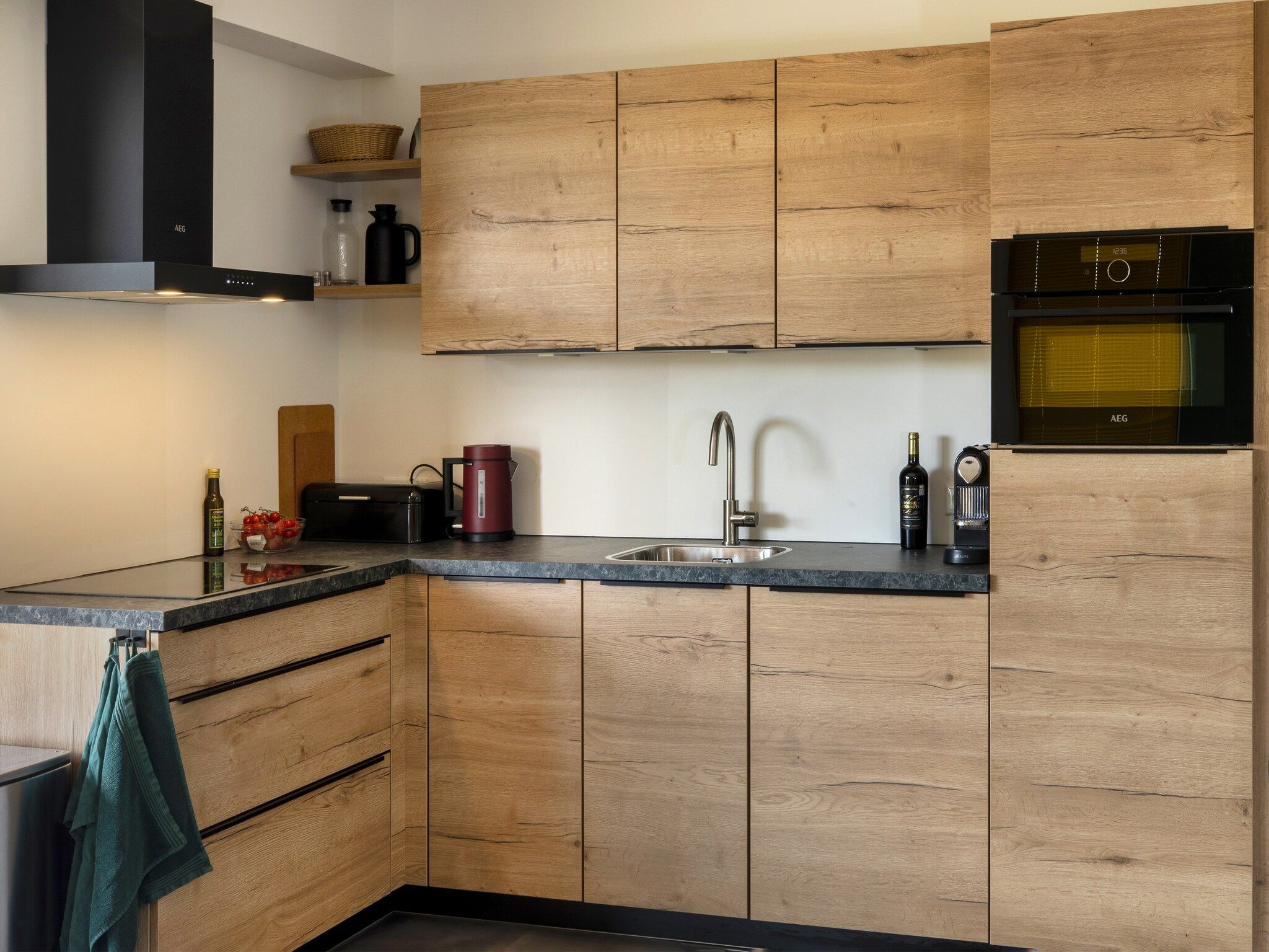 De keuken van Landgoed Eysinga State 5 in Sint Nicolaasga