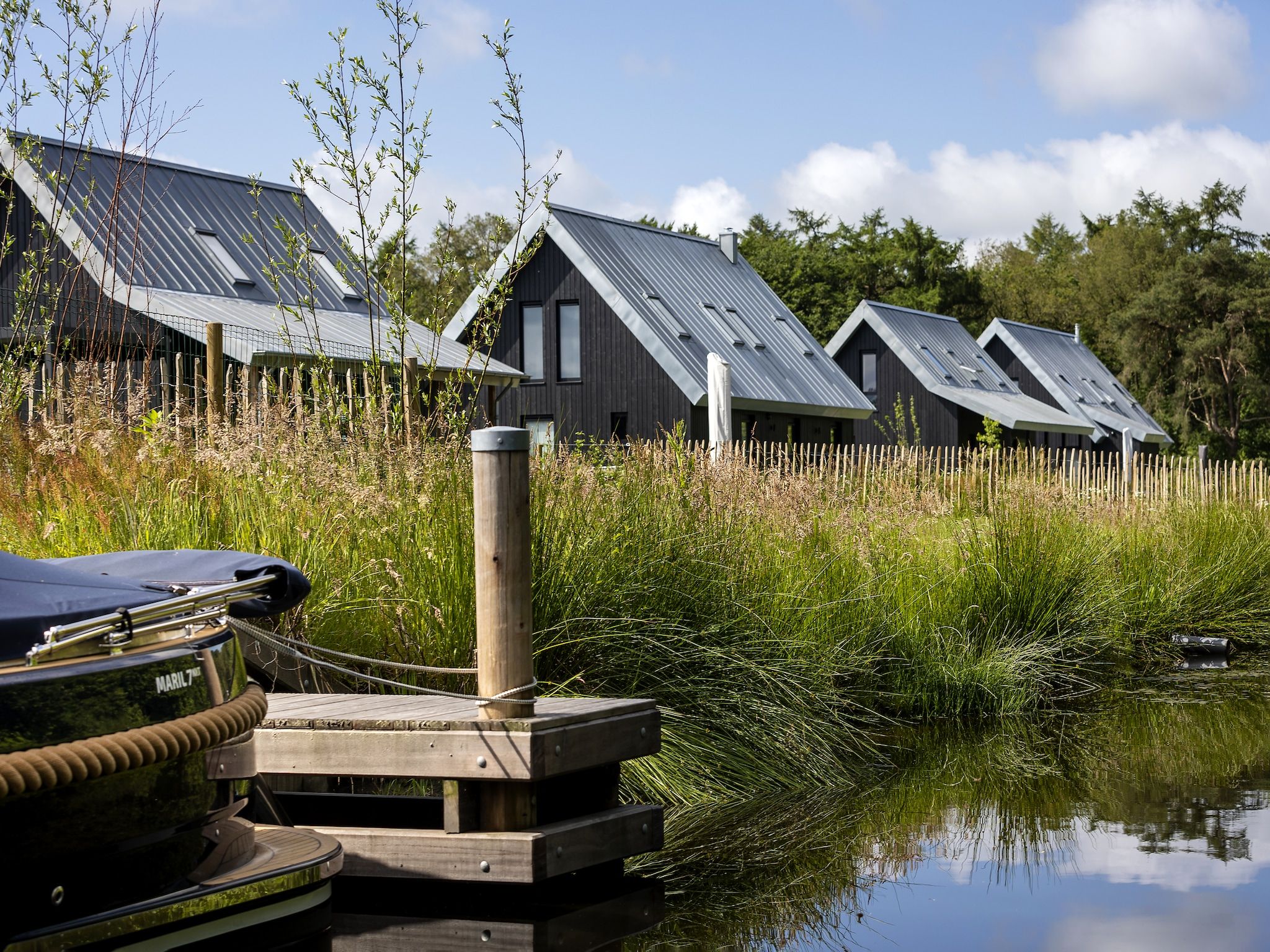 Parkfaciliteiten bij Landgoed Eysinga State 5 in Sint Nicolaasga