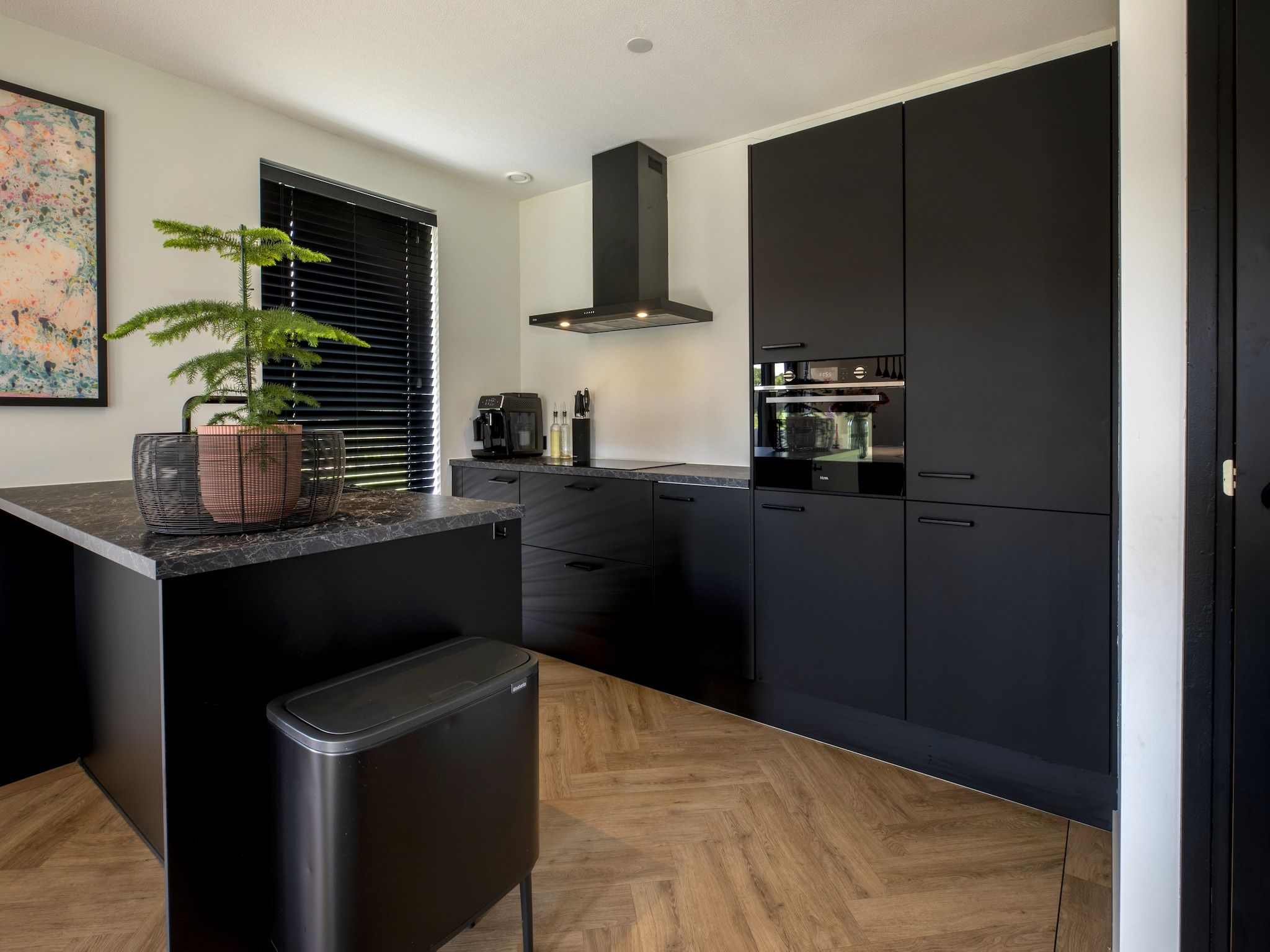 De keuken van Landgoed Eysinga State 6 in Sint Nicolaasga