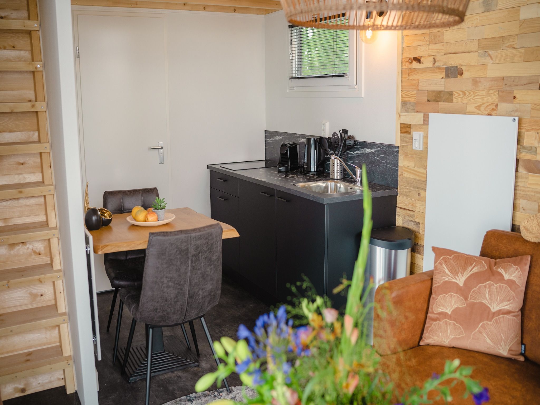 De keuken van MarinaPark Bad Nederrijn 4 in Maurik