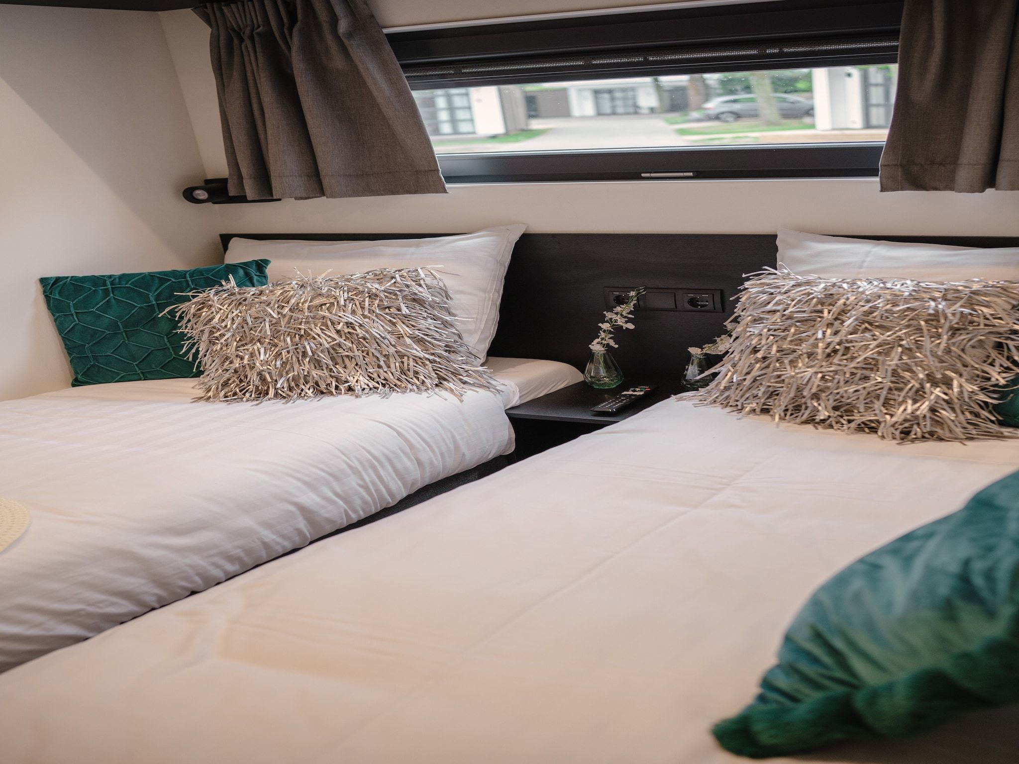 Een slaapkamer van MarinaPark Bad Nederrijn 5 in Maurik