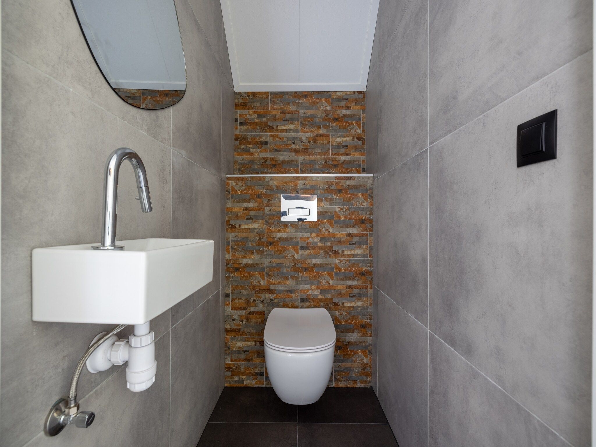 De badkamer van Vakantiepark De Rimboe & De Woeste Hoogte 38 in Hoenderloo