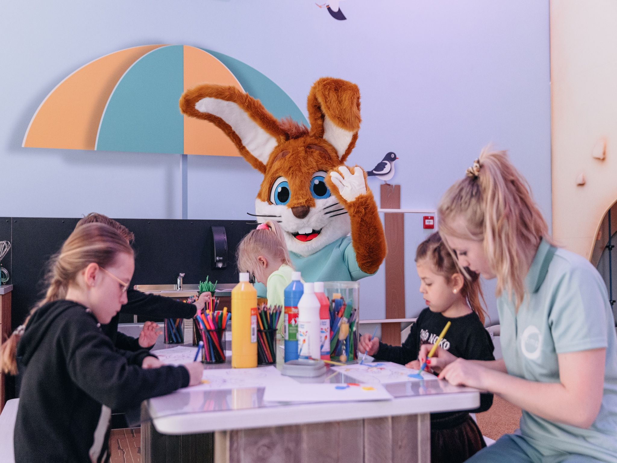 Parkfaciliteiten bij Noordzee Résidence De Banjaard 23 in Kamperland