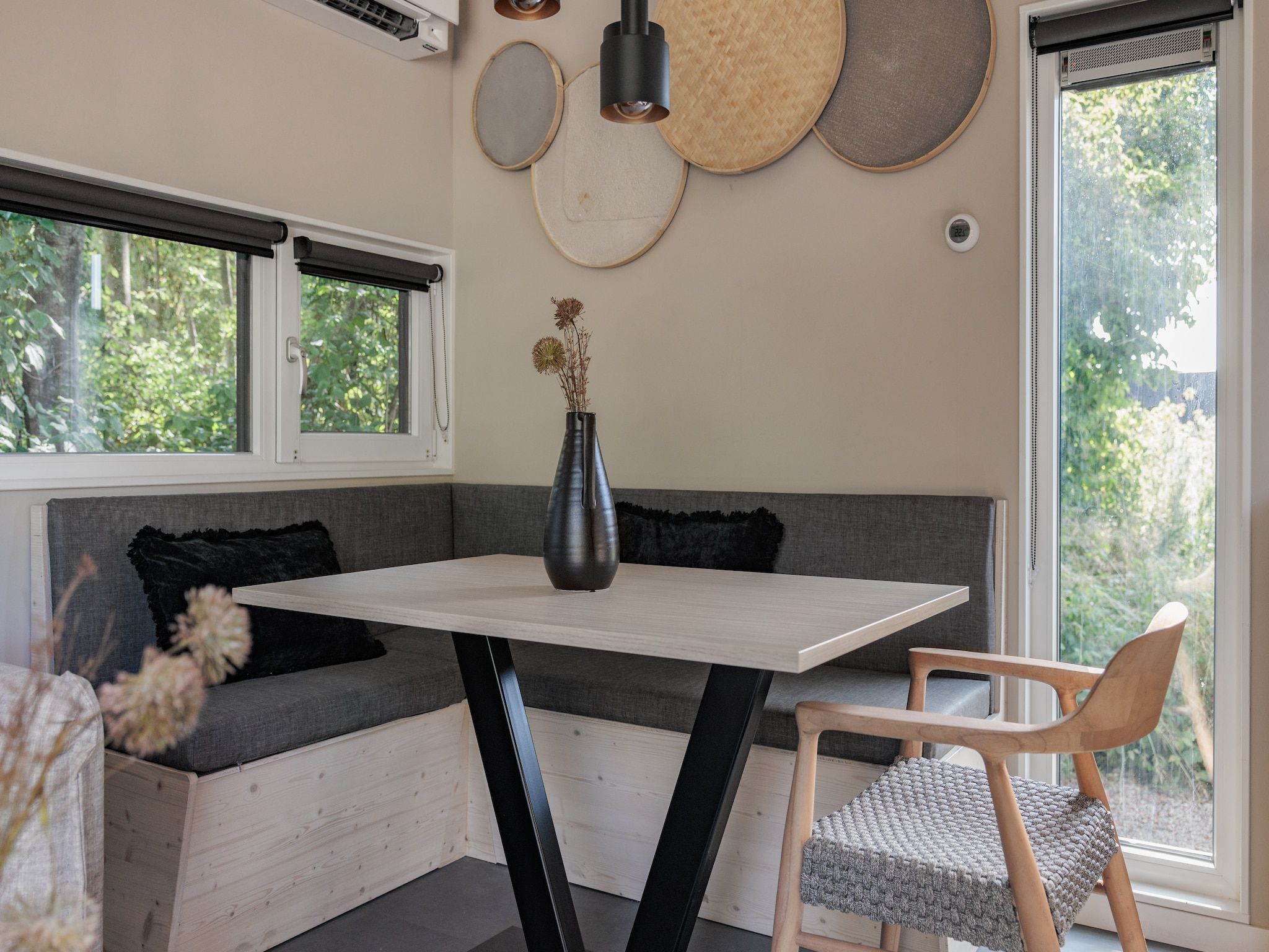 De woonkamer van Noordzee Résidence De Banjaard 23 in Kamperland