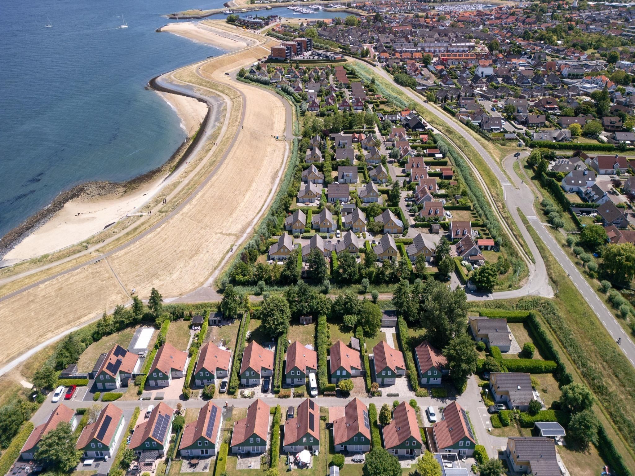 De omgeving van Villapark De Oesterbaai 15 in Wemeldinge