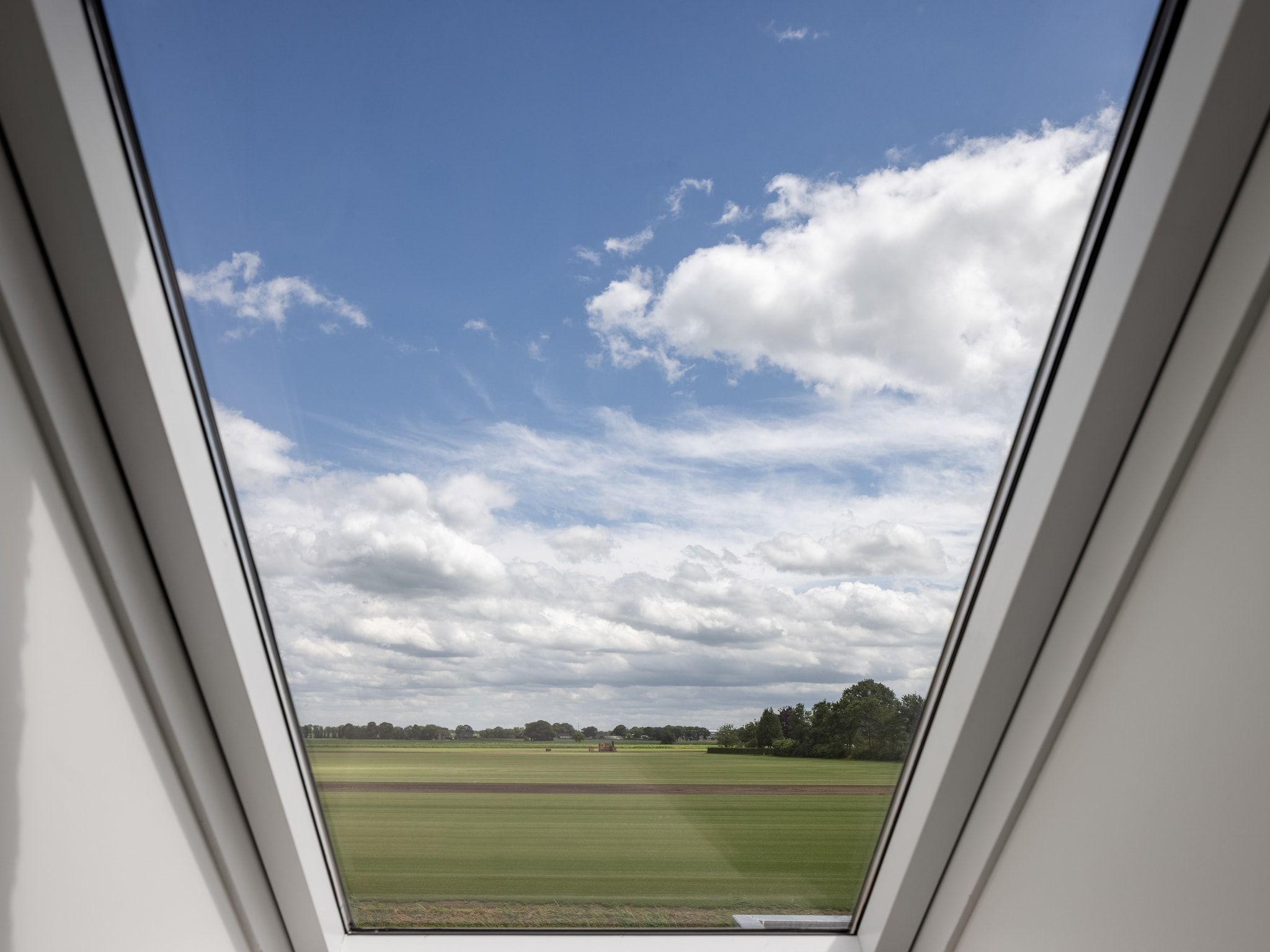 Het uitzicht vanaf Vakantiepark De Heihorsten 8 in Someren