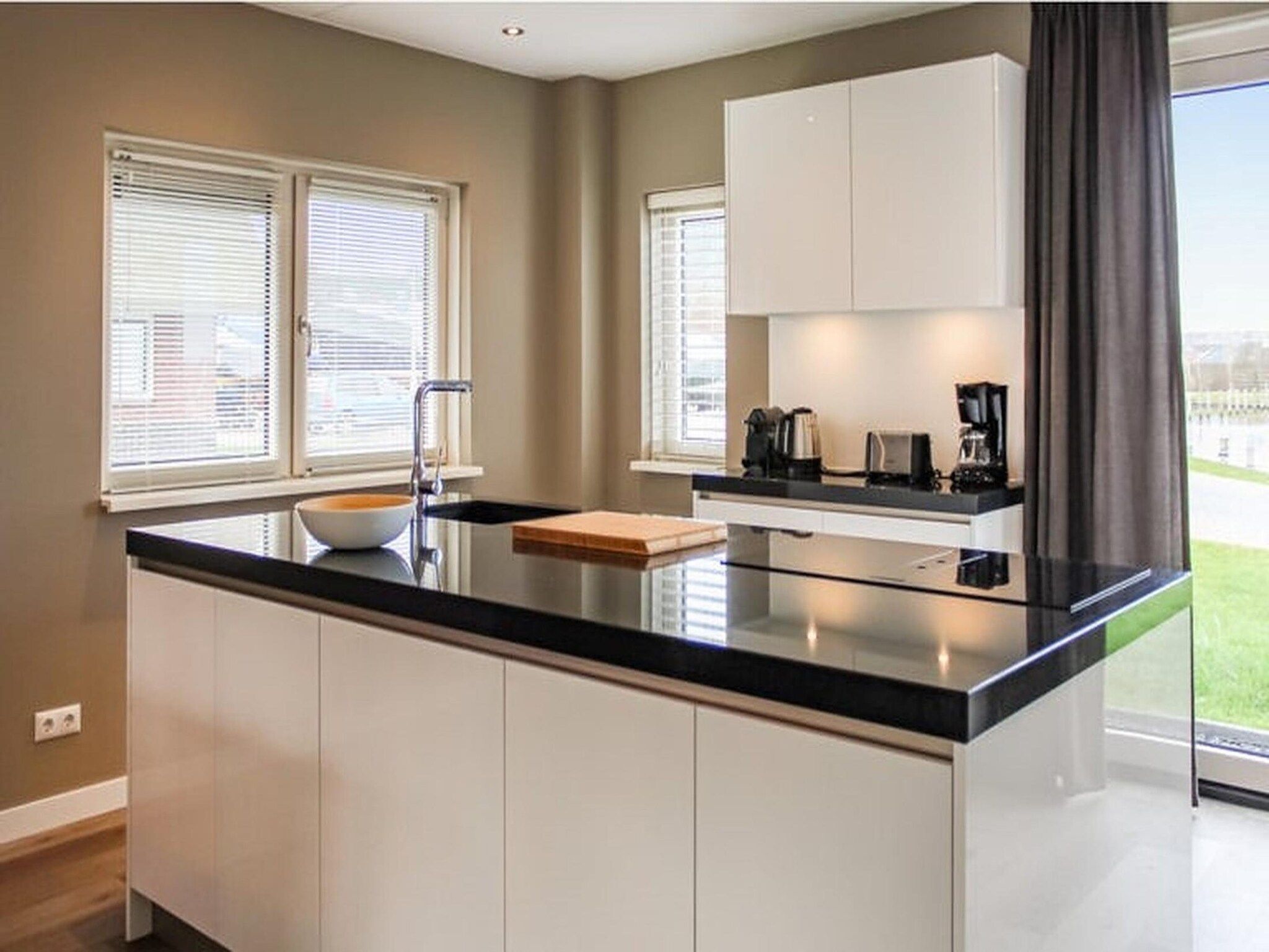 De keuken van Recreatiepark Idskenhuizen 2 in Idskenhuizen