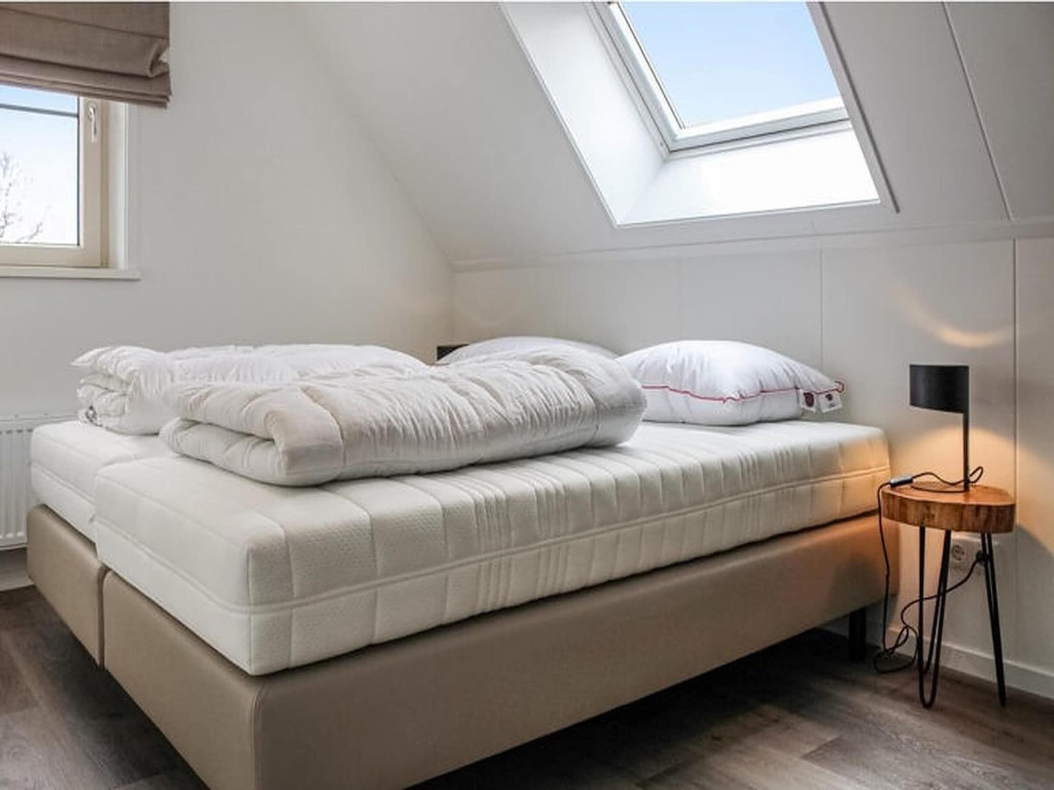 Een slaapkamer van Recreatiepark Idskenhuizen 2 in Idskenhuizen