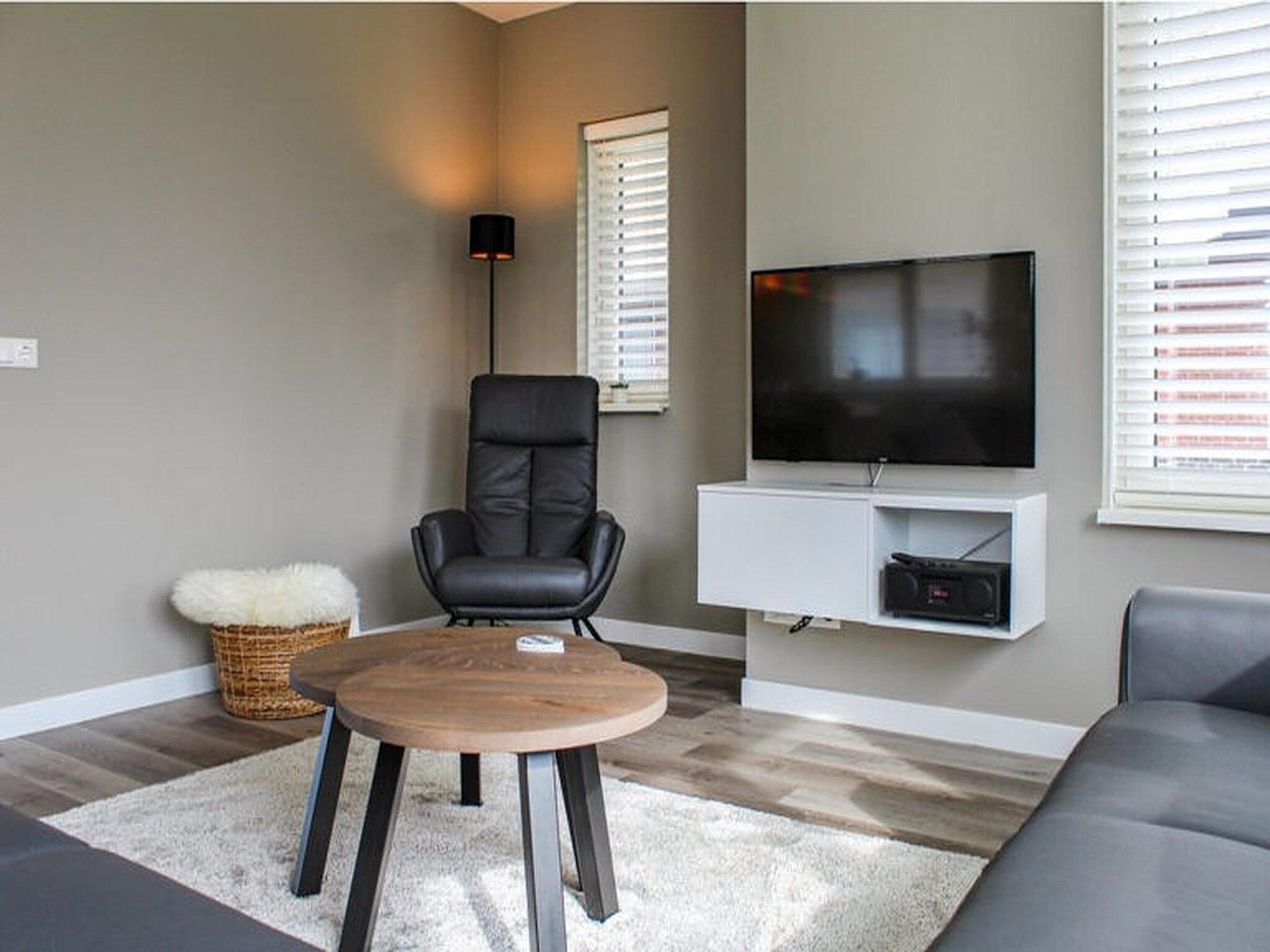 De woonkamer van Recreatiepark Idskenhuizen 2 in Idskenhuizen