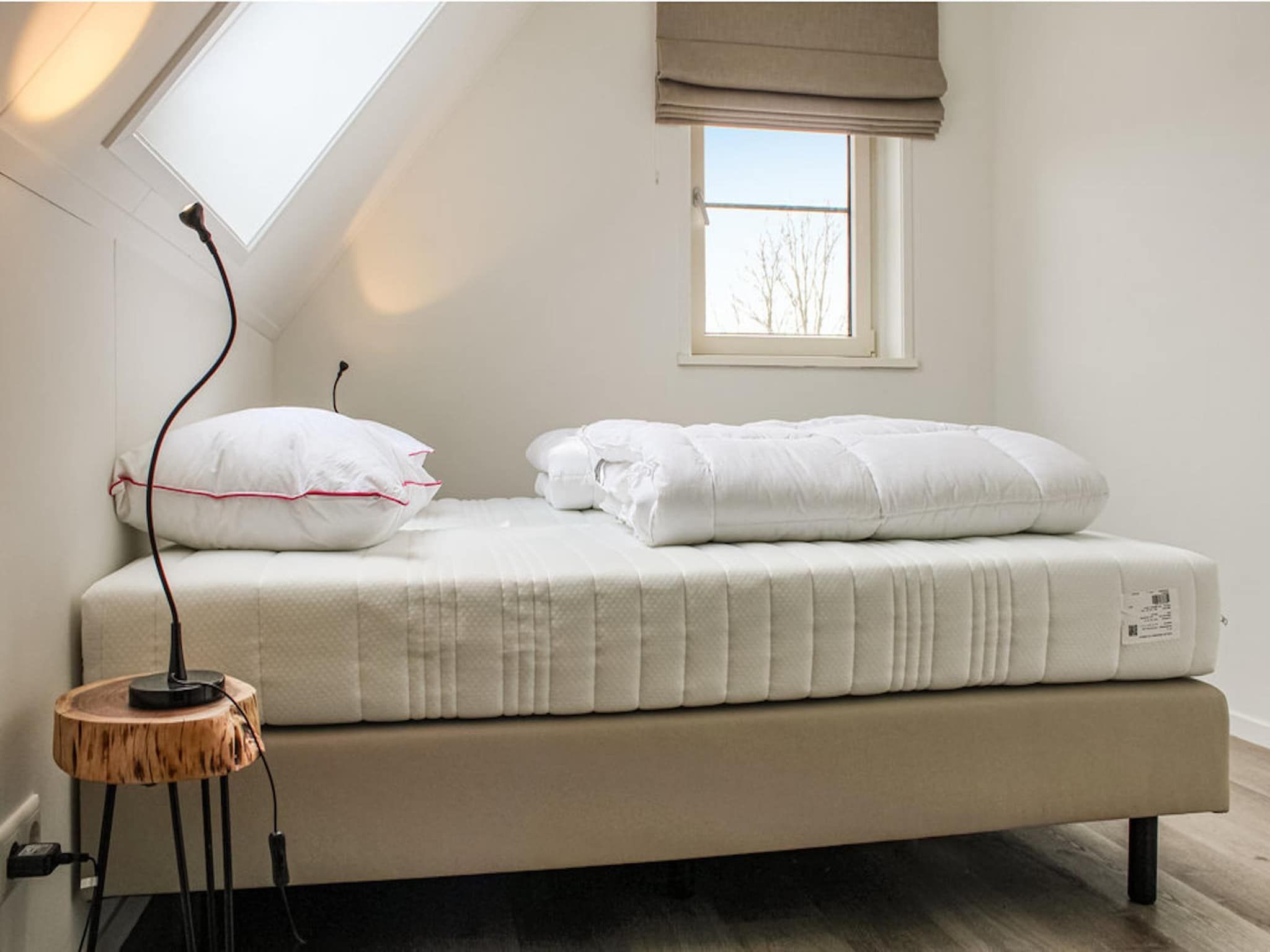 Een slaapkamer van Recreatiepark Idskenhuizen 2 in Idskenhuizen